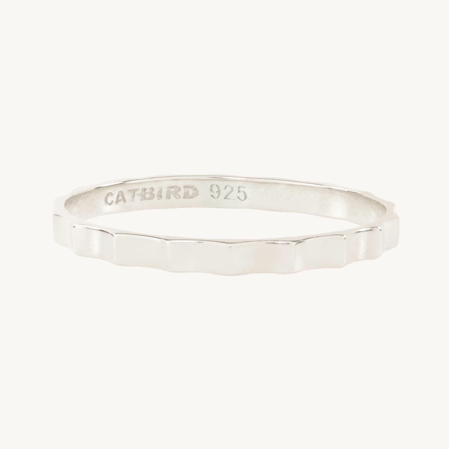 Fluted Silver Ring - Image 16