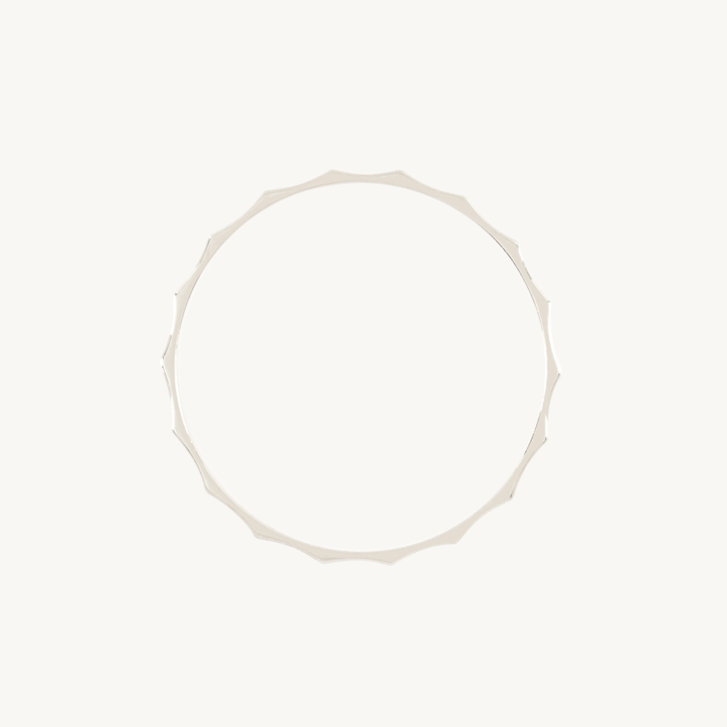 Fluted Silver Ring - Image 17
