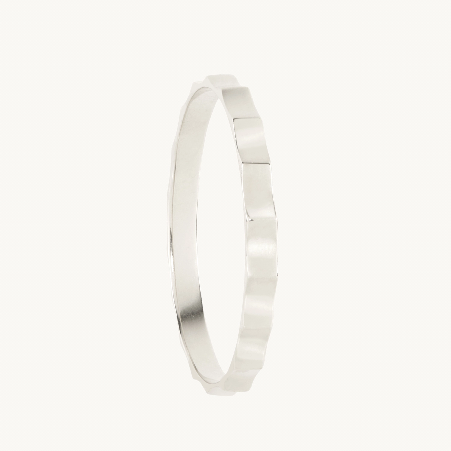 Fluted Silver Ring - Image 18