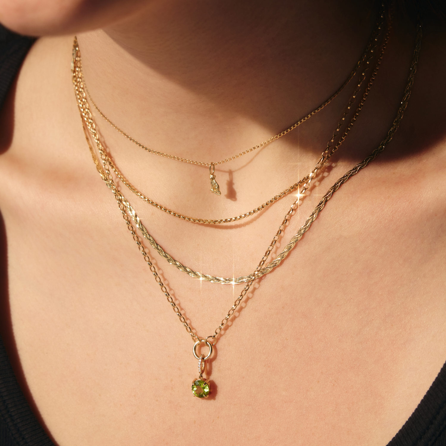 Italian Holiday Peridot Supreme Charm - Image 3