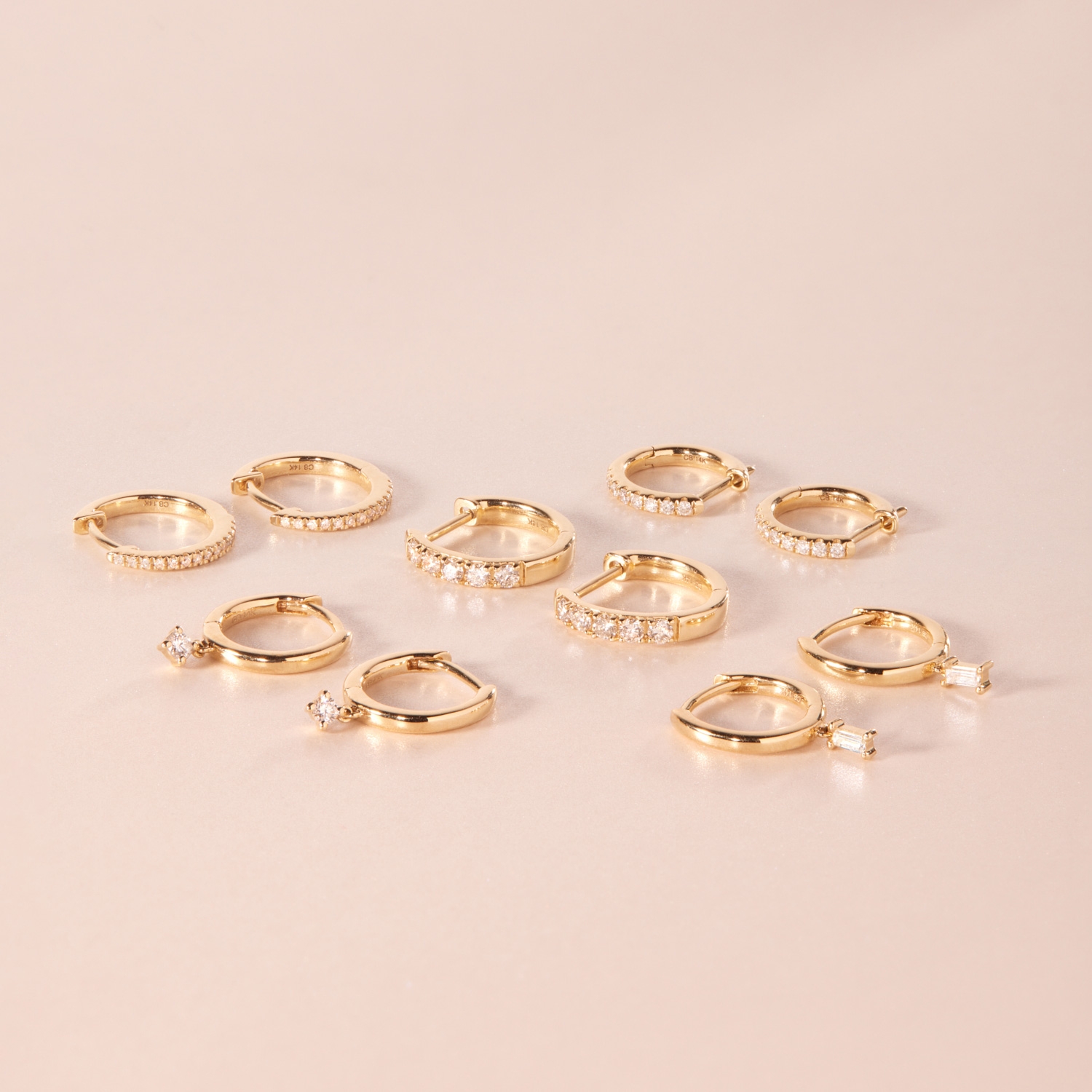 Fairy Light Supreme Diamond Hoop (single) - Image 6