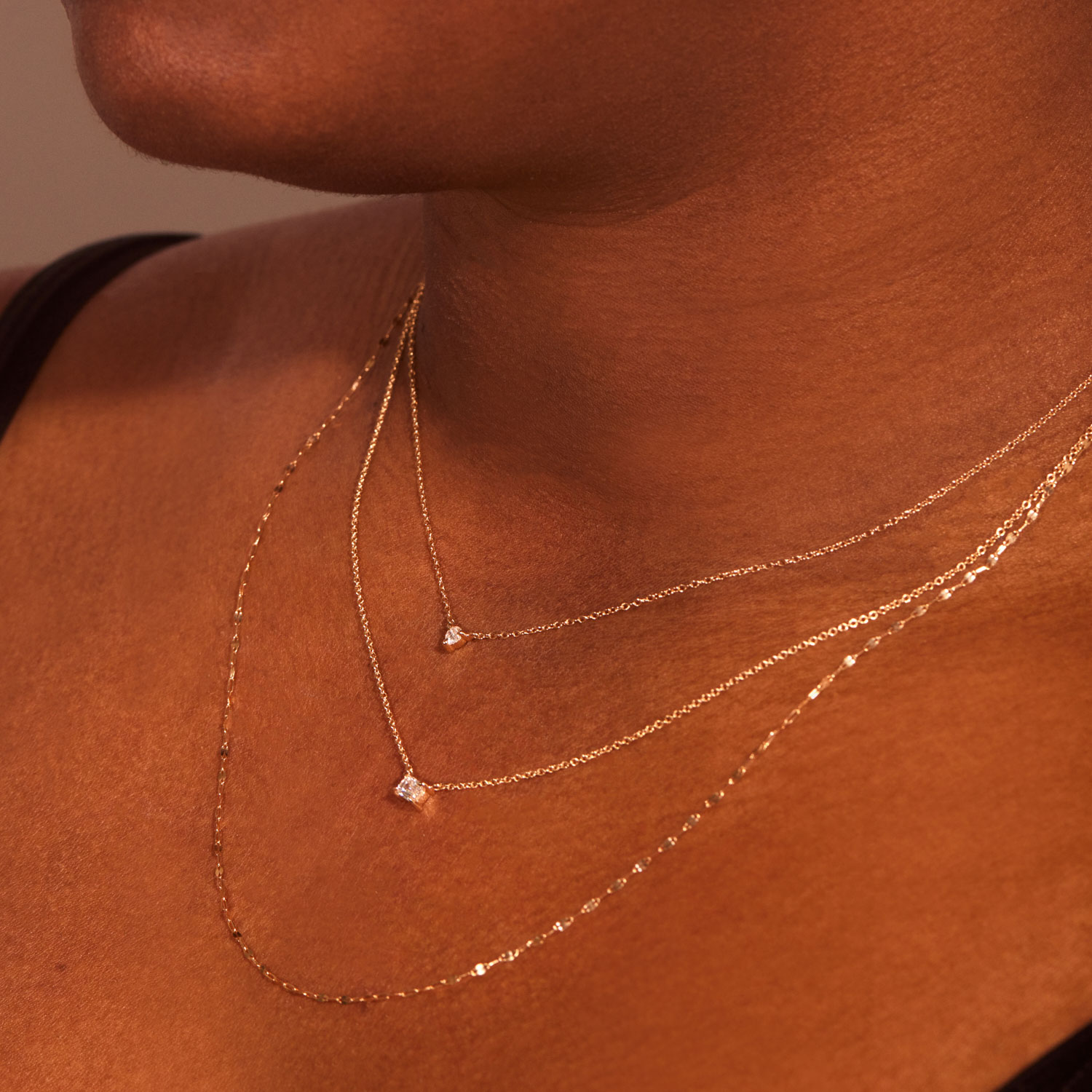 Hall of Mirrors Solitaire Necklace - Image 5