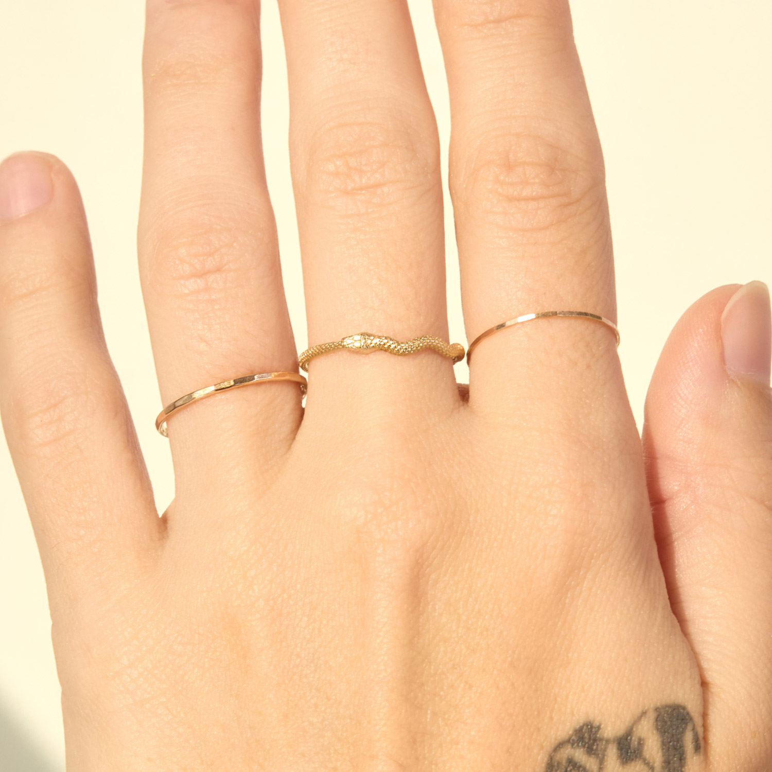 Snake Stacking Ring Set - Image 3