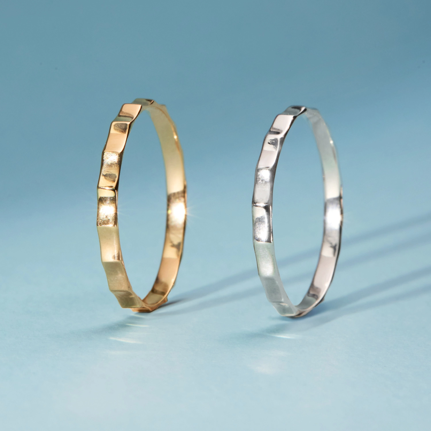 Fluted Silver Ring - Image 11