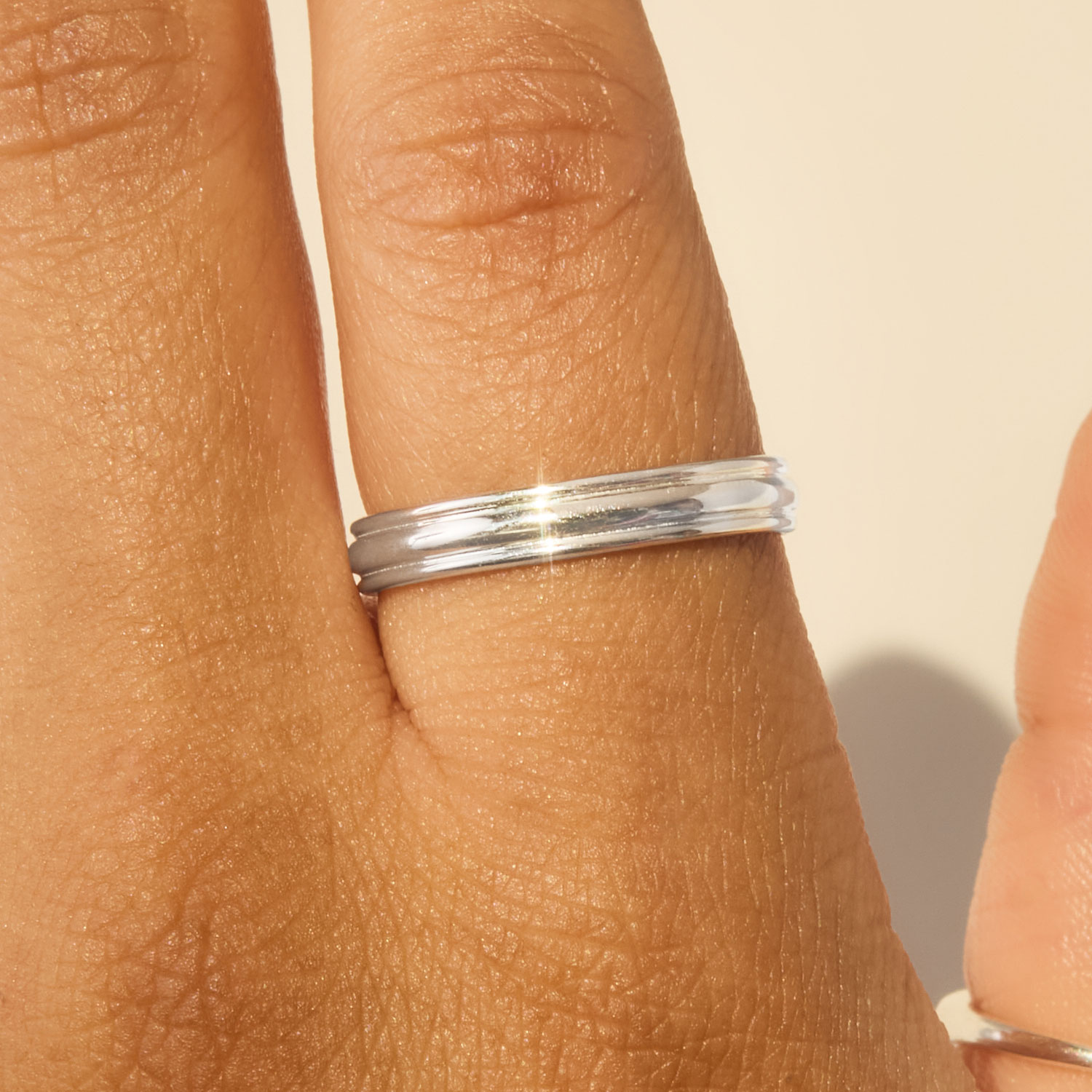 Raceway Silver Ring - Image 3