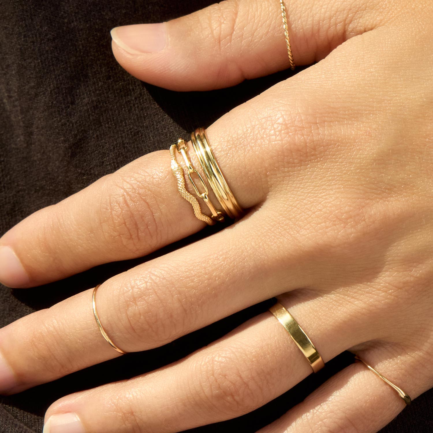 Raceway Gold Ring - Image 7