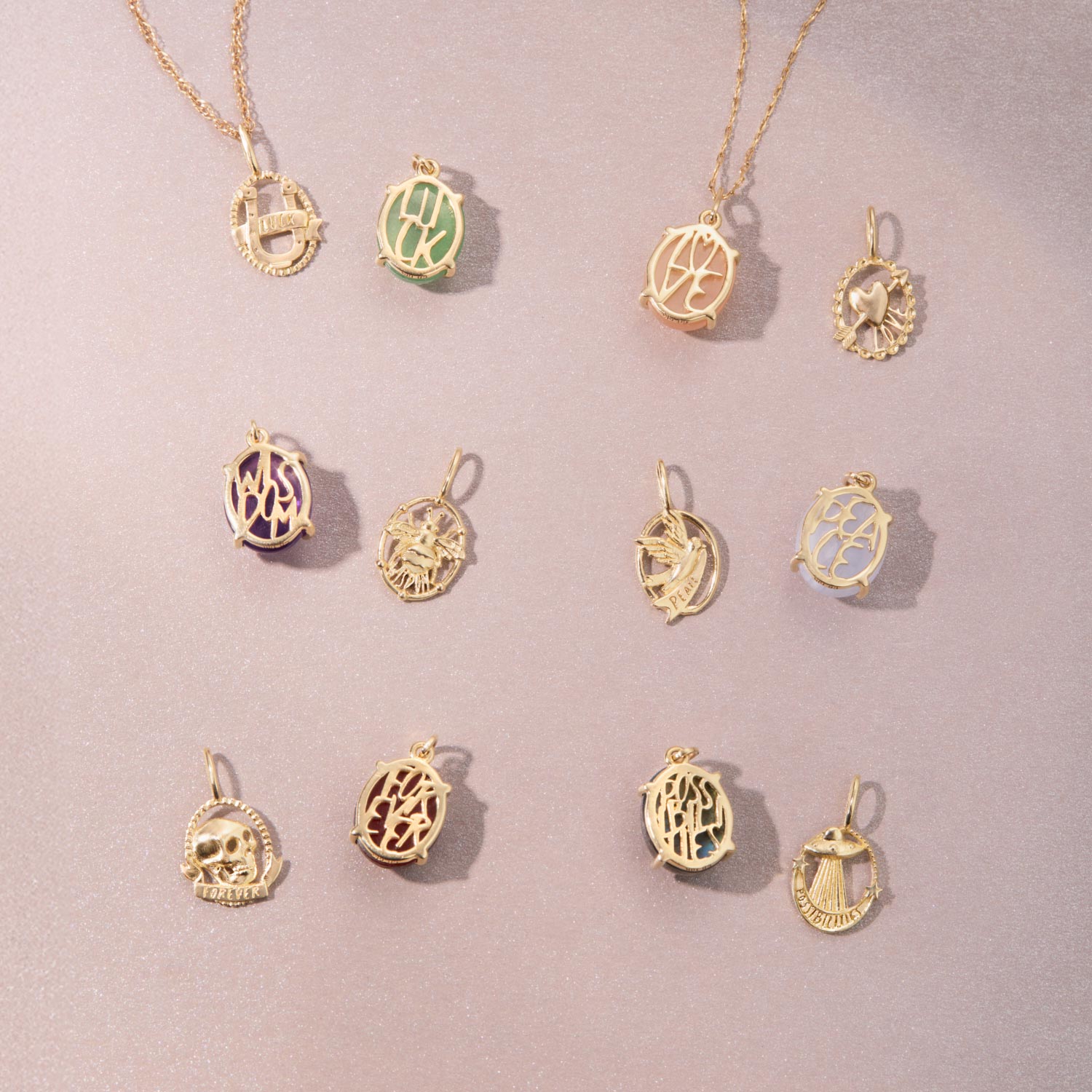 Alternative view of Your Emblem Charm Set