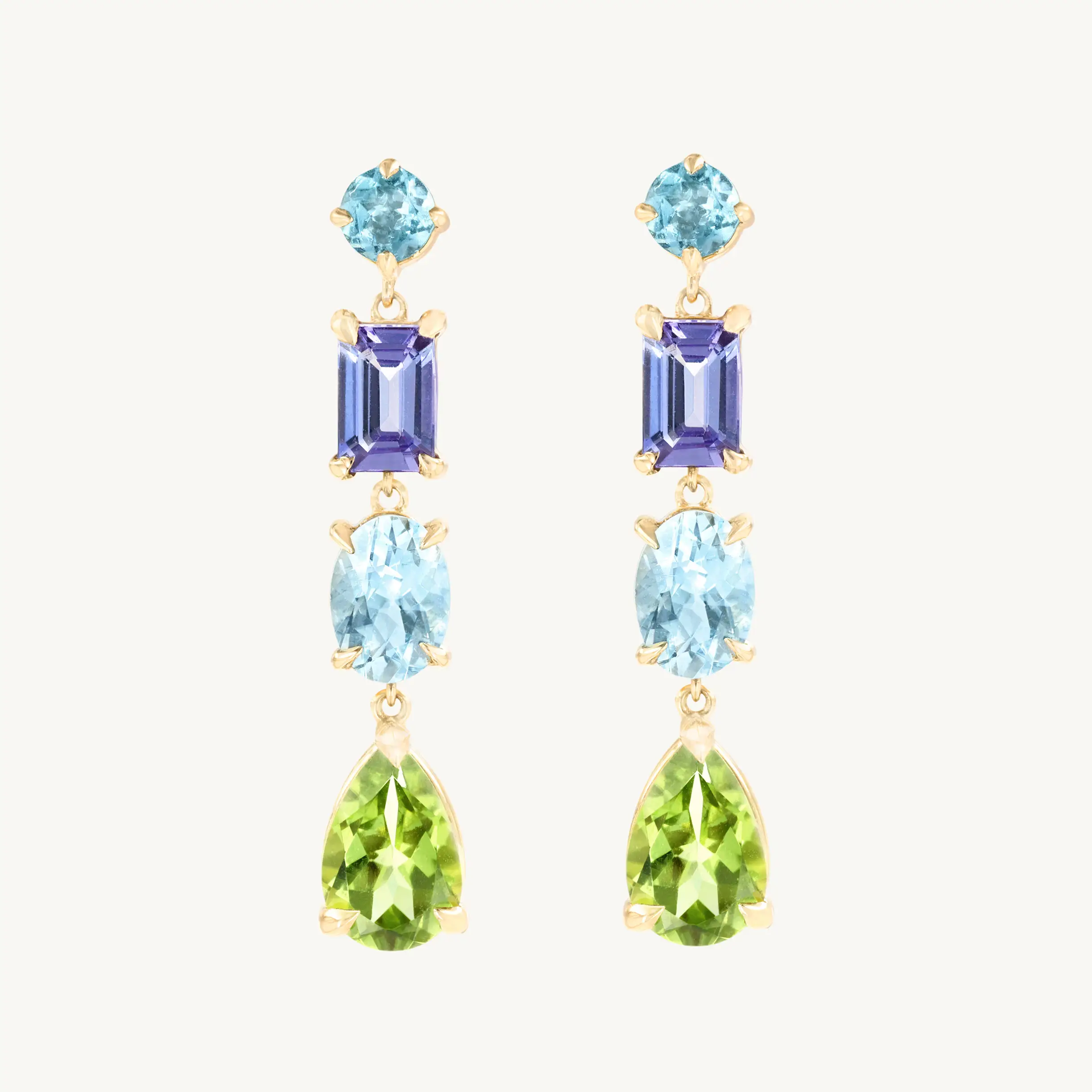 Italian Holiday Four Drop Earring (single)