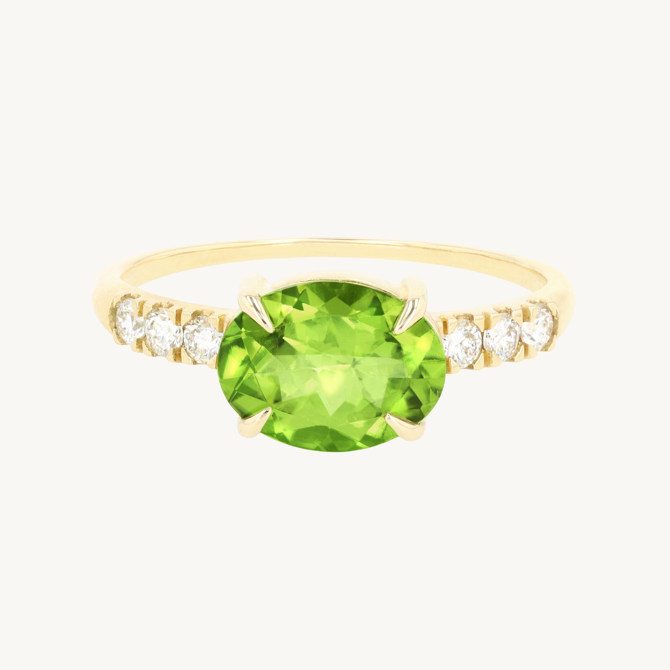 Italian Holiday Peridot Supreme Ring