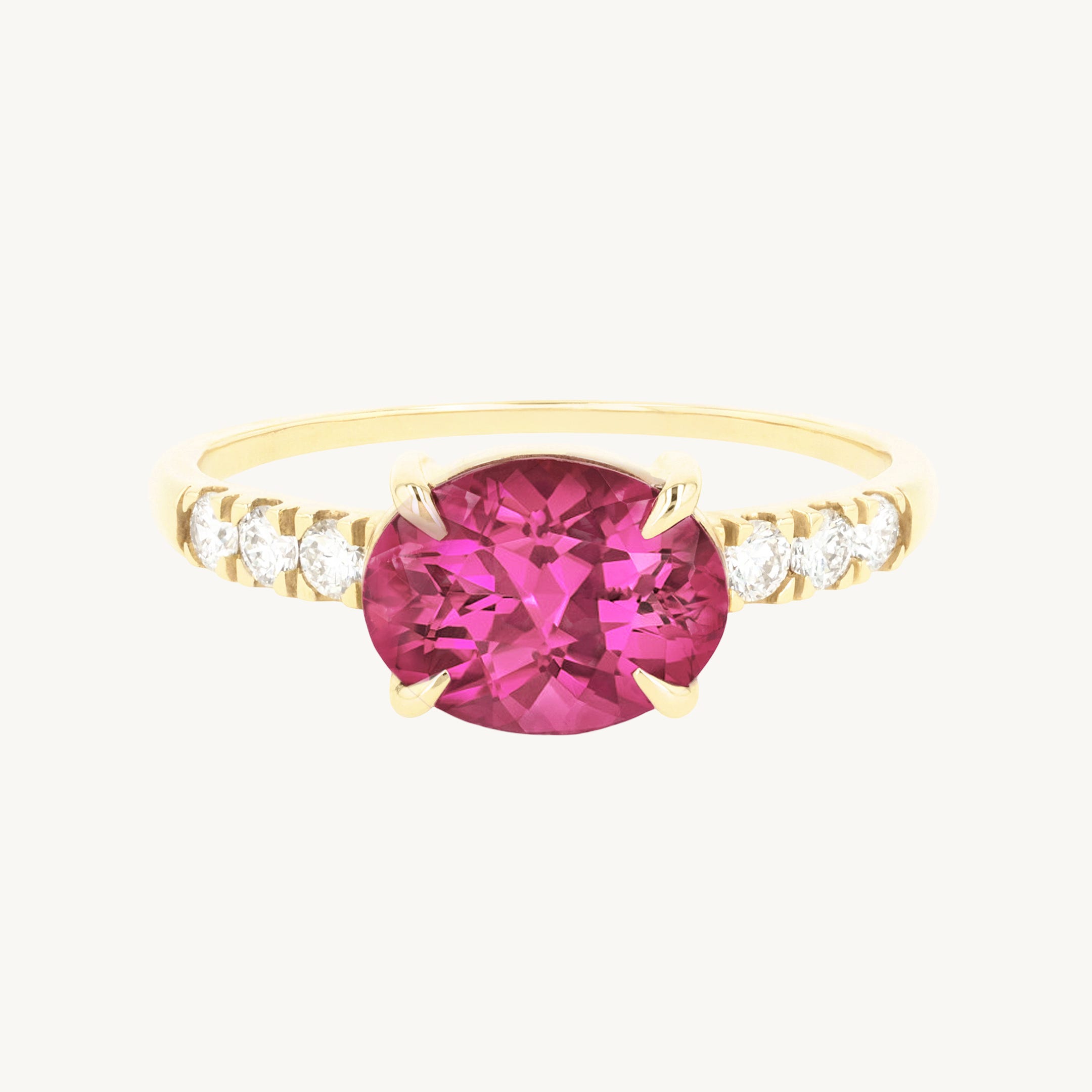 Italian Holiday Pink Tourmaline Supreme Ring