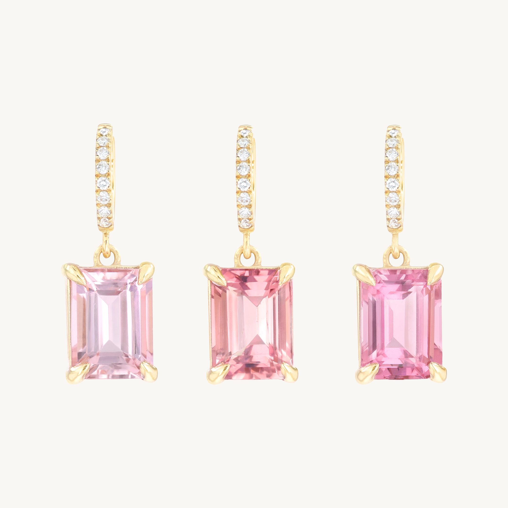 Italian Holiday Pink Tourmaline Supreme Charm - Image 10