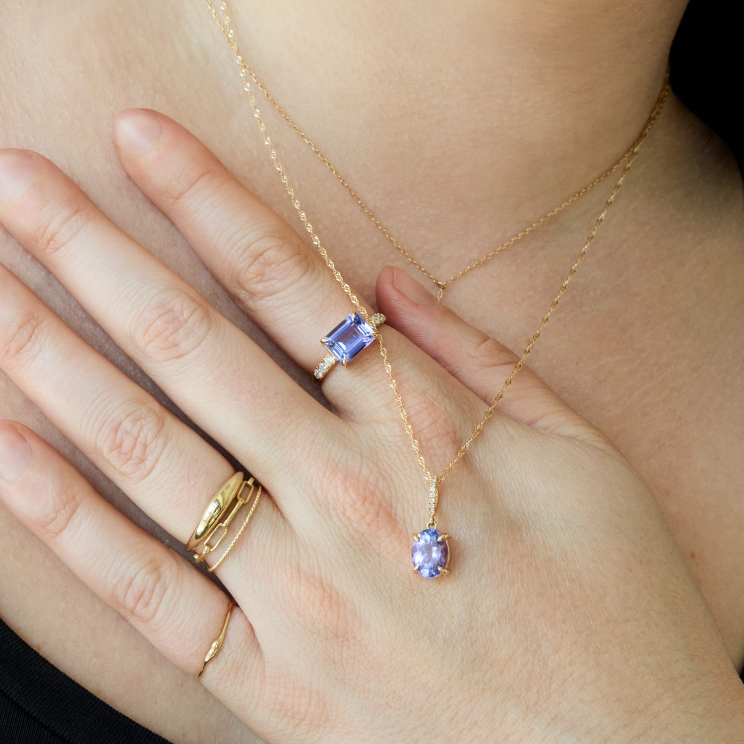 Italian Holiday Tanzanite Supreme Charm - Image 4
