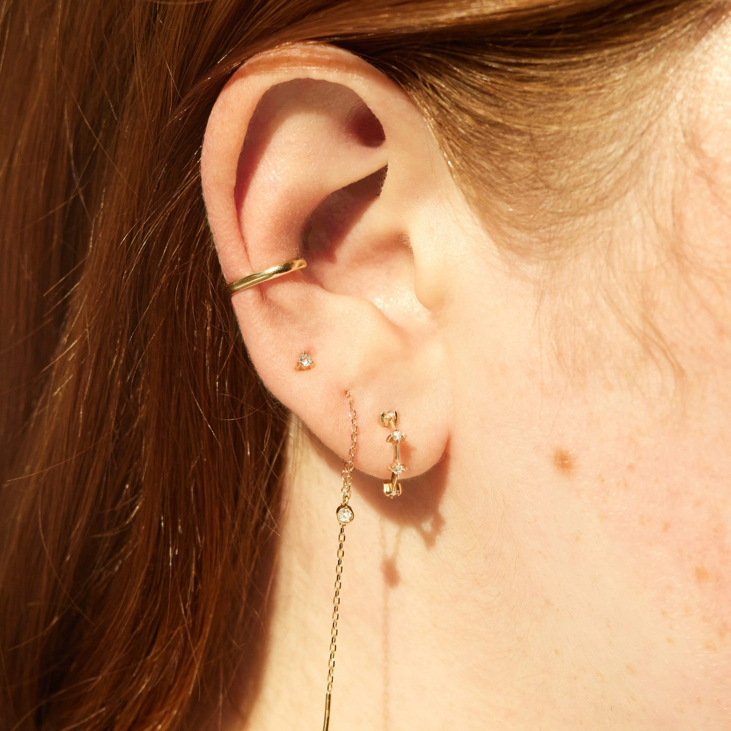Gold Ear Cuff - Image 5