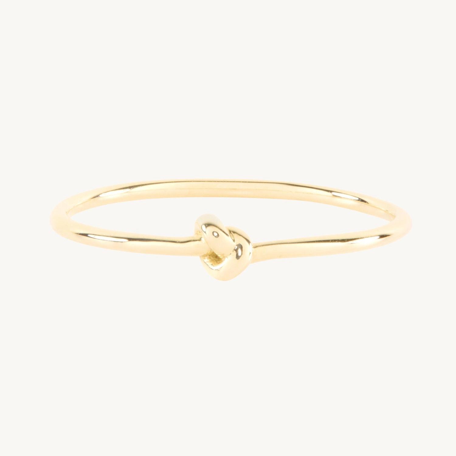Poet's Knot Gold Ring - Image 12
