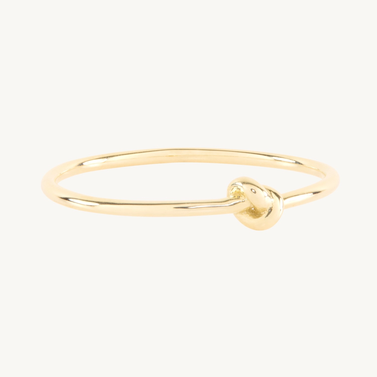 Poet's Knot Gold Ring - Image 13