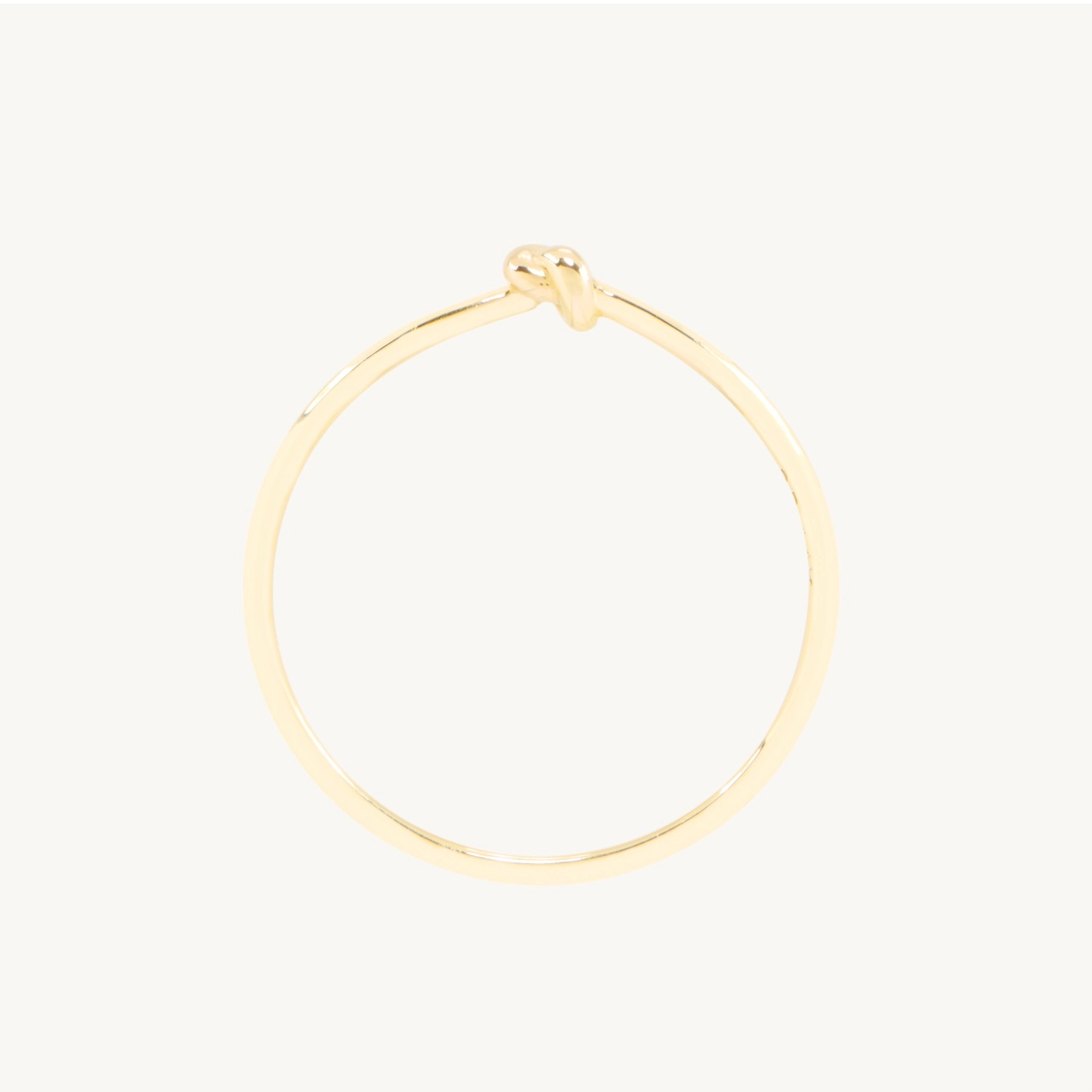 Poet's Knot Gold Ring - Image 14