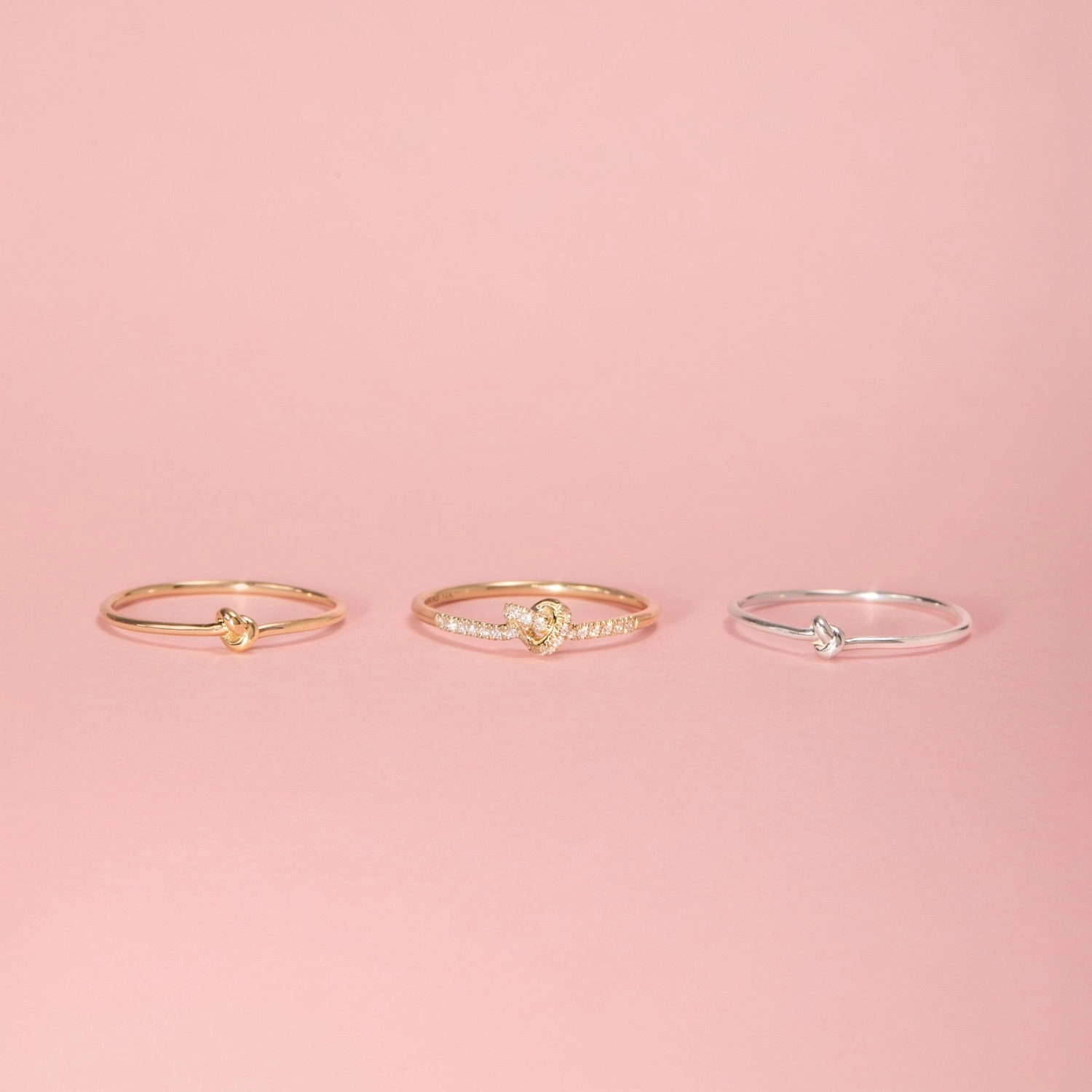 Poet's Knot Silver Ring - Image 10