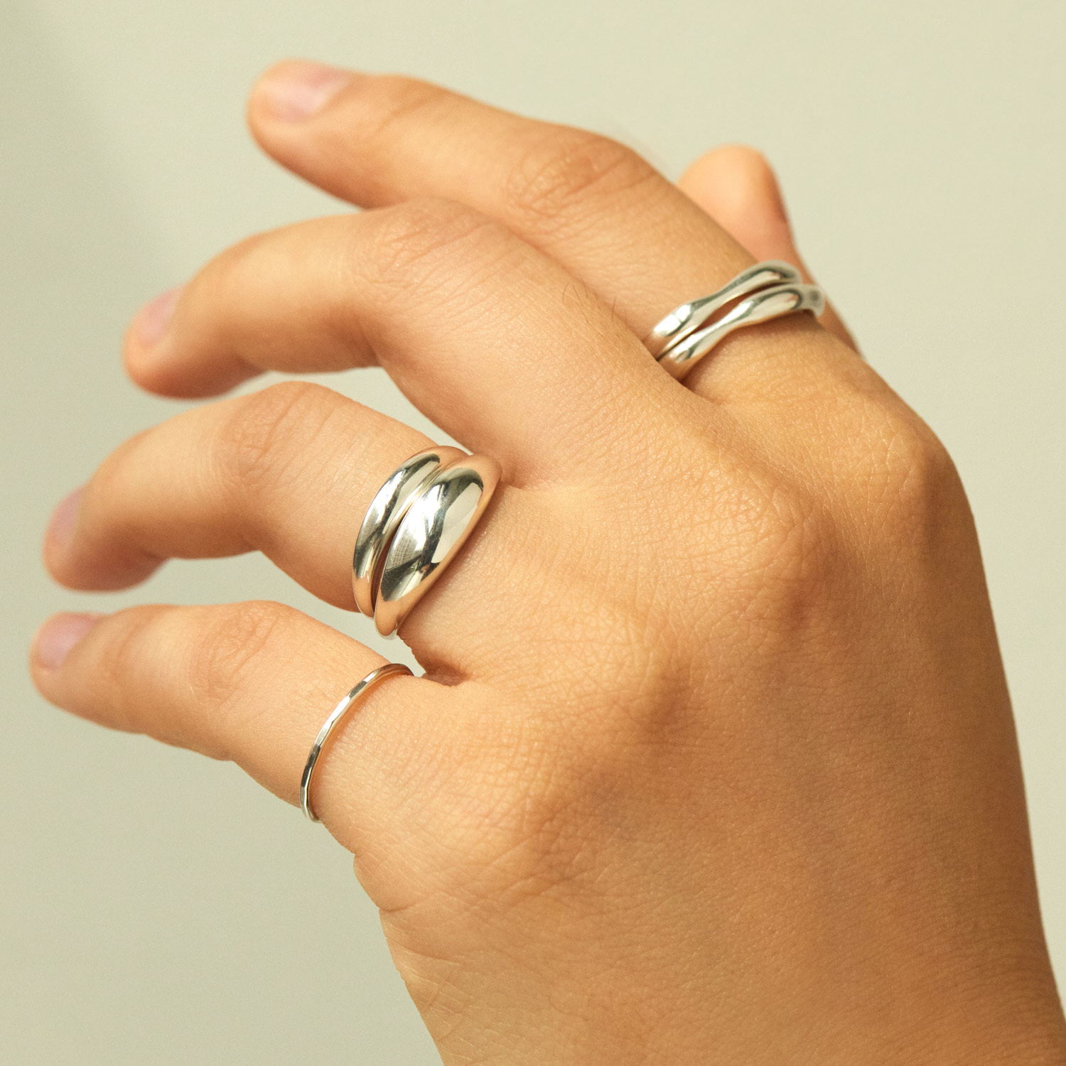 Grand Painter's Ring, Silver - Image 5