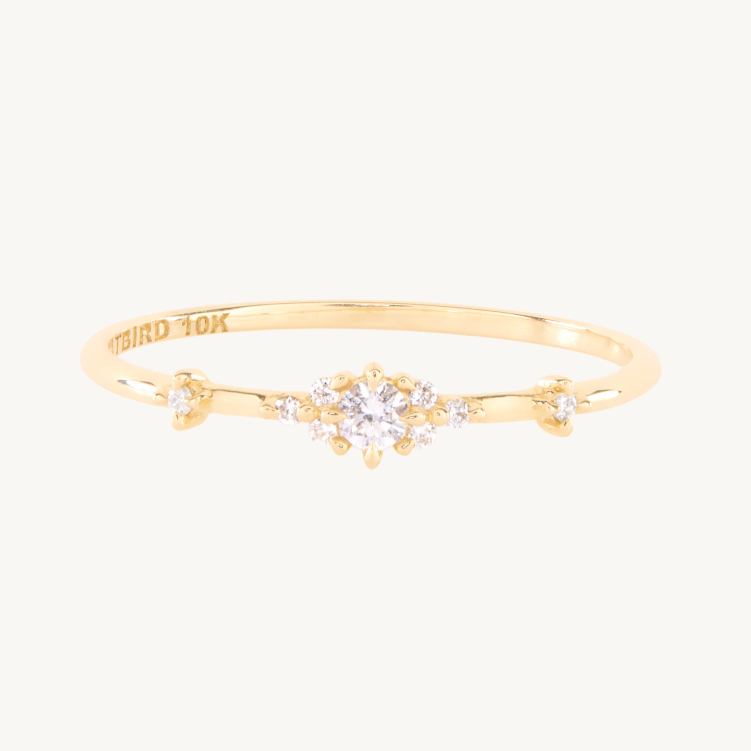 Petal Diamond Ring