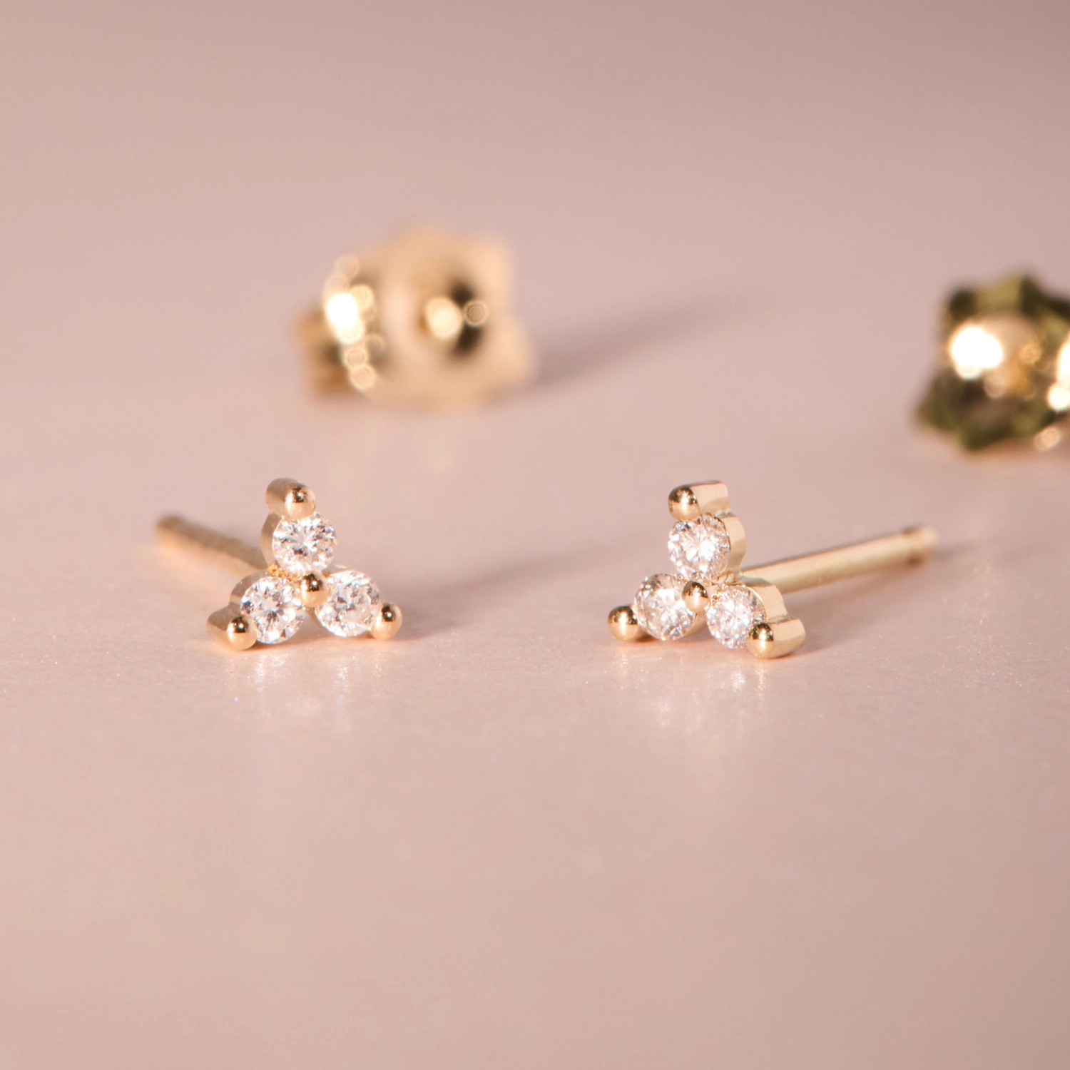 Trillium Diamond Stud (single) - Image 6