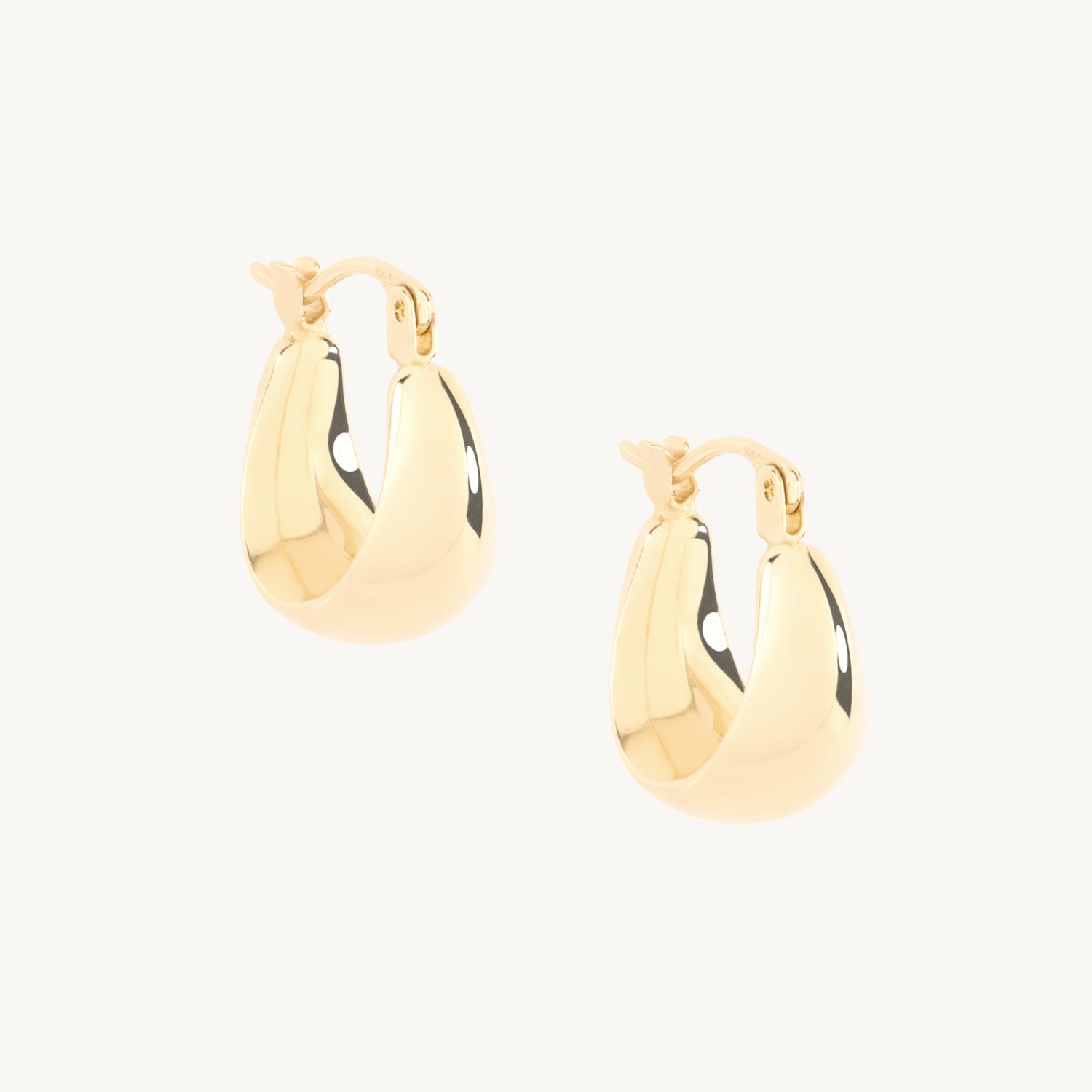 Coupe Gold Dome Hoop (single)