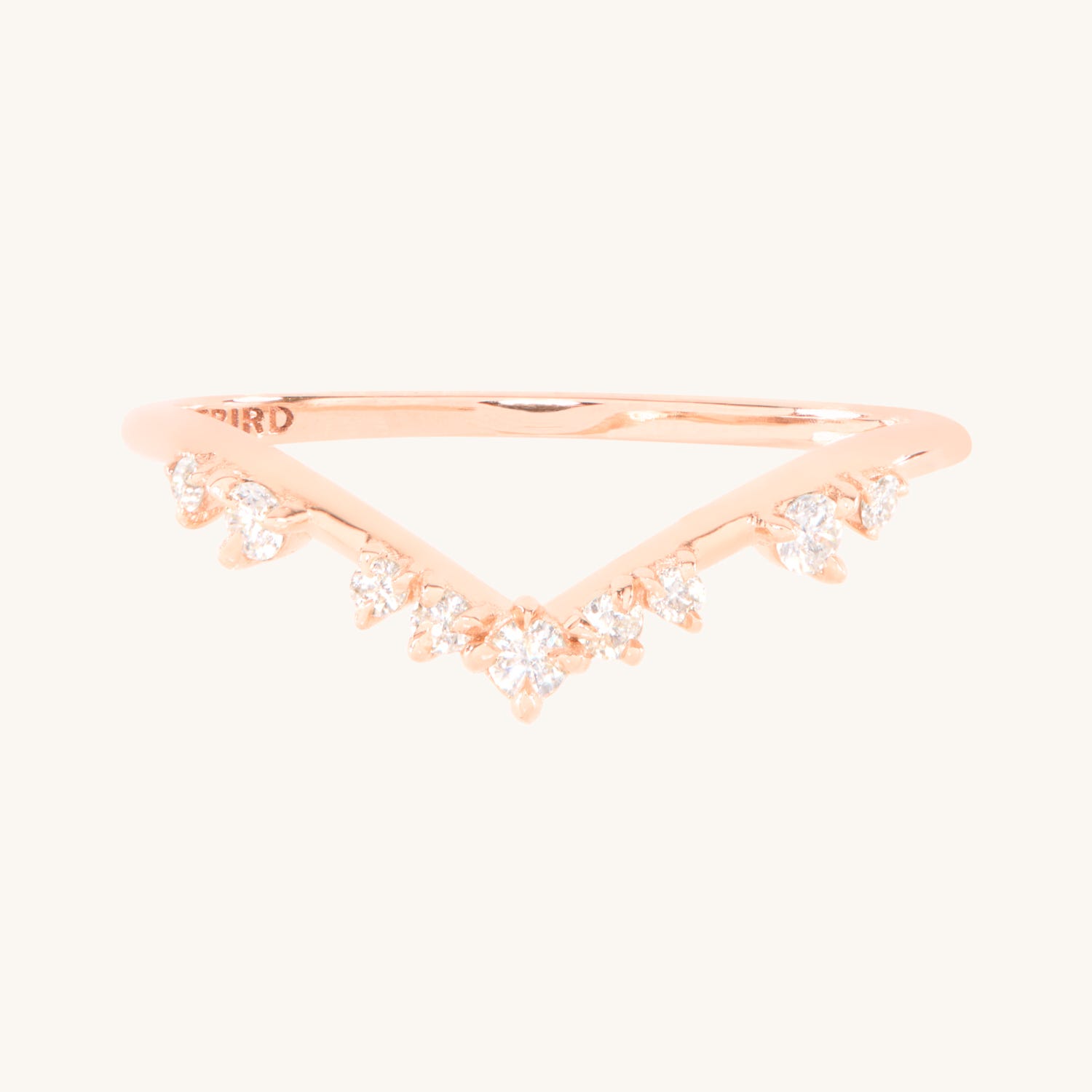 Night at the Ballet Curved Diamond Band