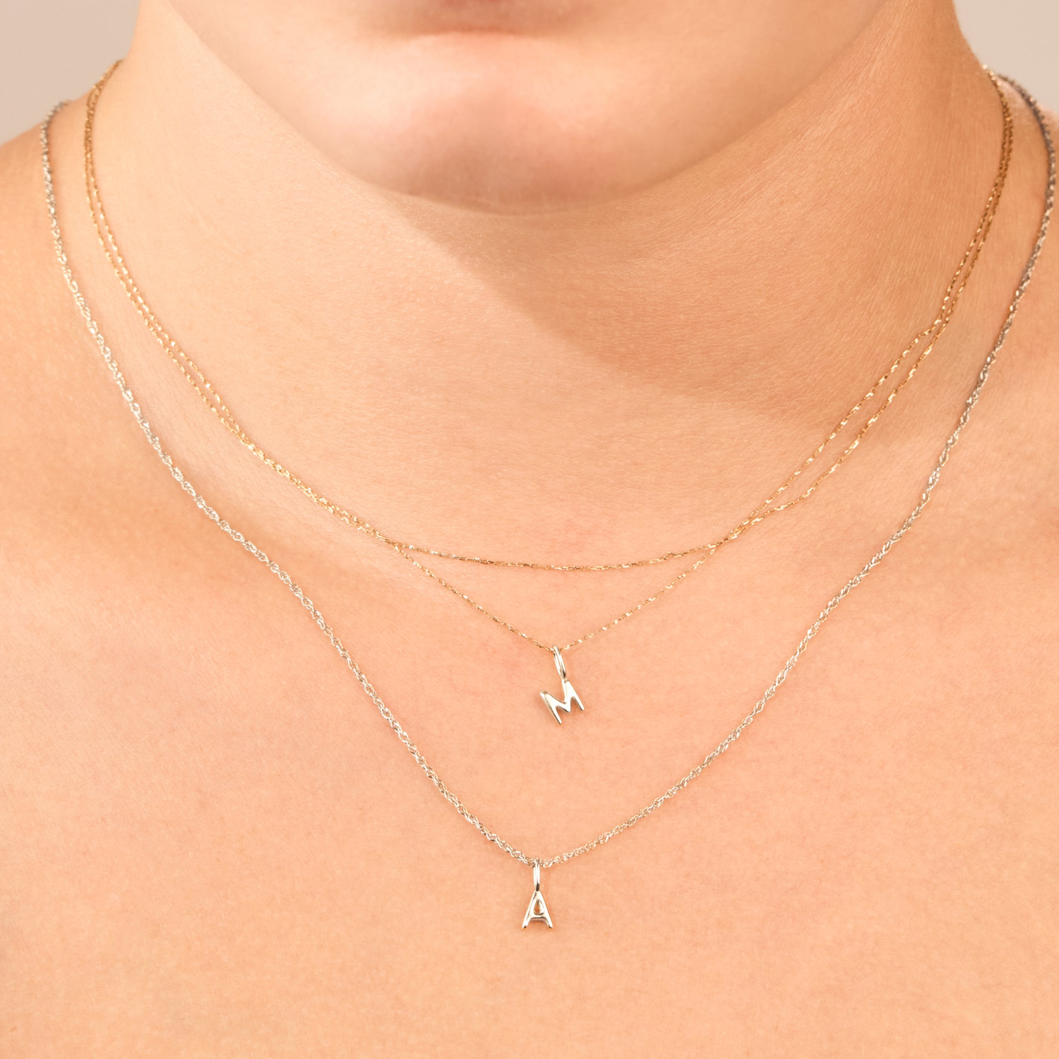 Pasta Letter Silver Charm - Image 7