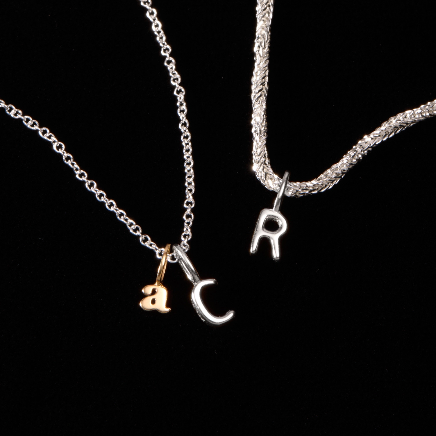 Pasta Letter Silver Charm - Image 8