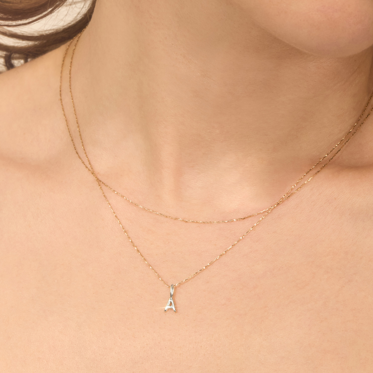 Pasta Letter Silver Charm - Image 3