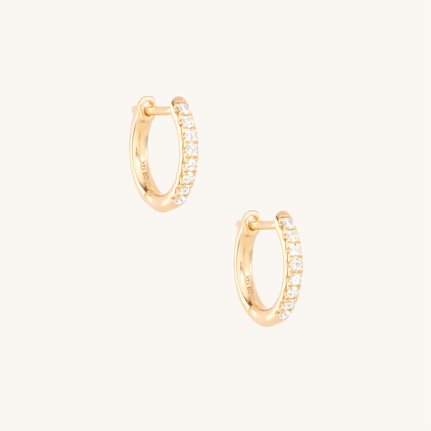 Fairy Light Supreme Diamond Hoop (single)