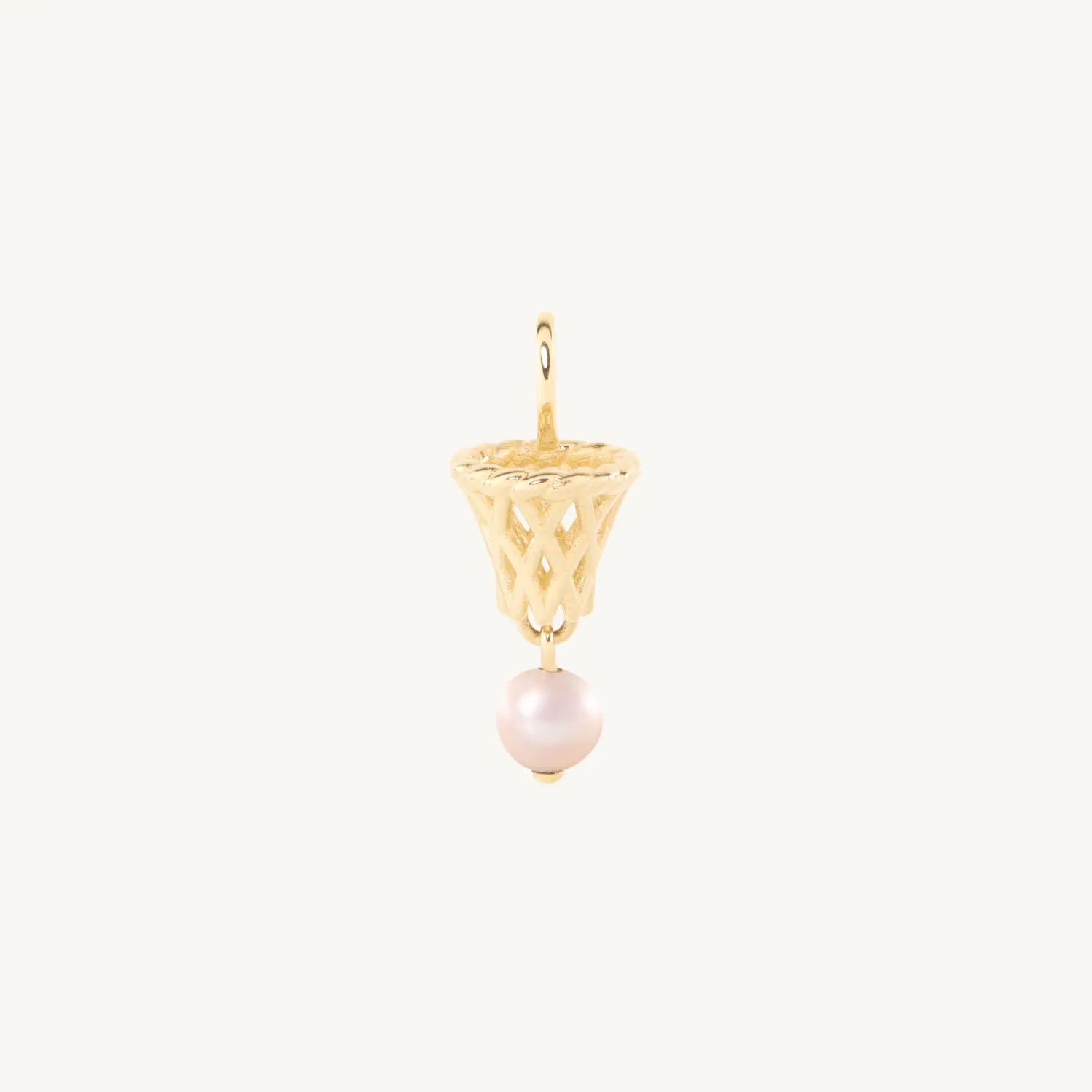 Perfect Shot Basketball Charm