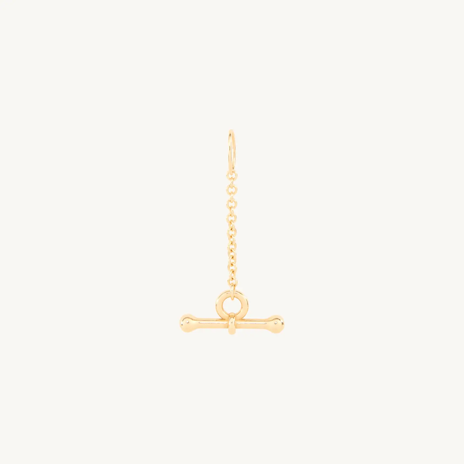 Diver Gold Toggle Charm