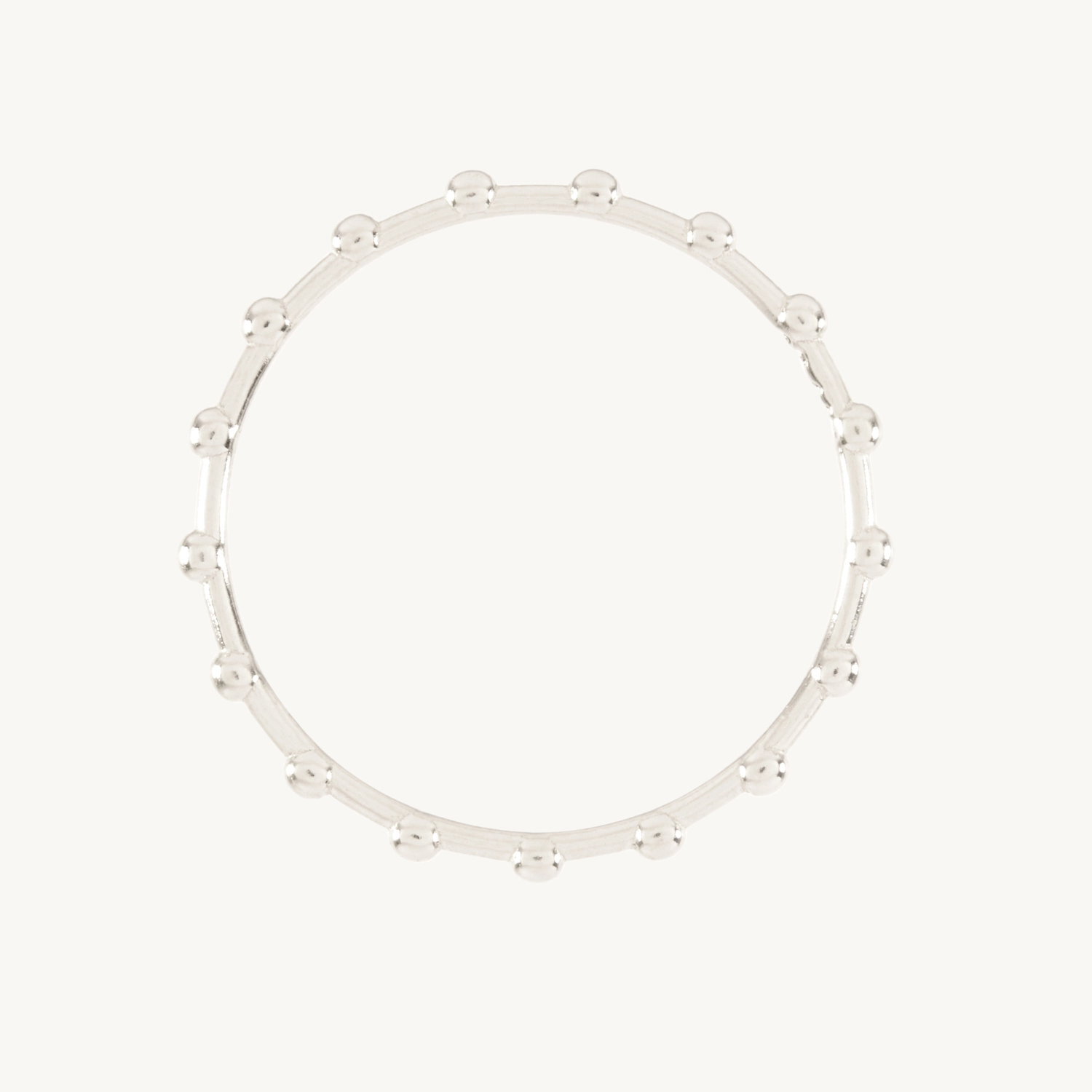 Poppy Seed Silver Ring - Image 16