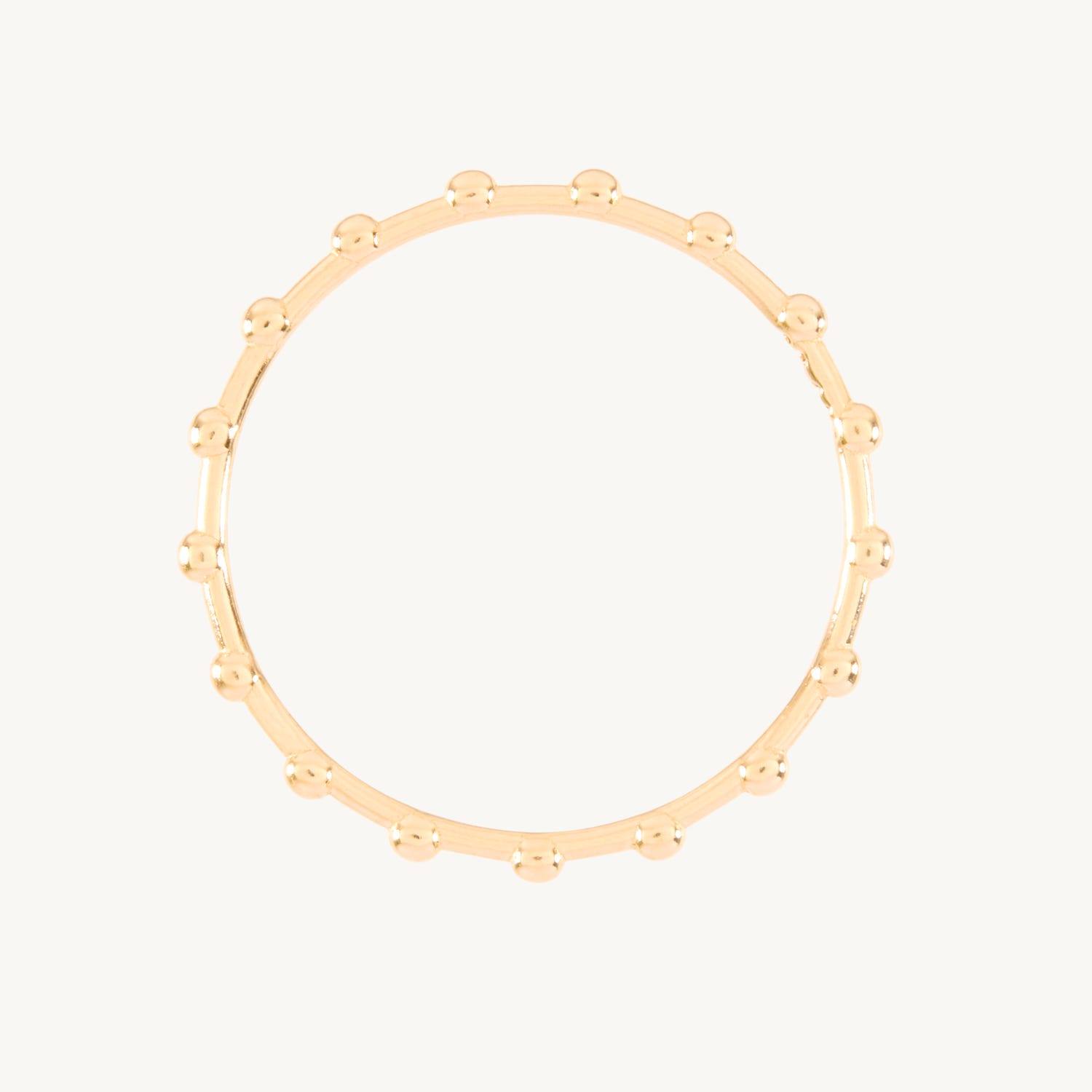 Poppy Seed Gold Ring - Image 3