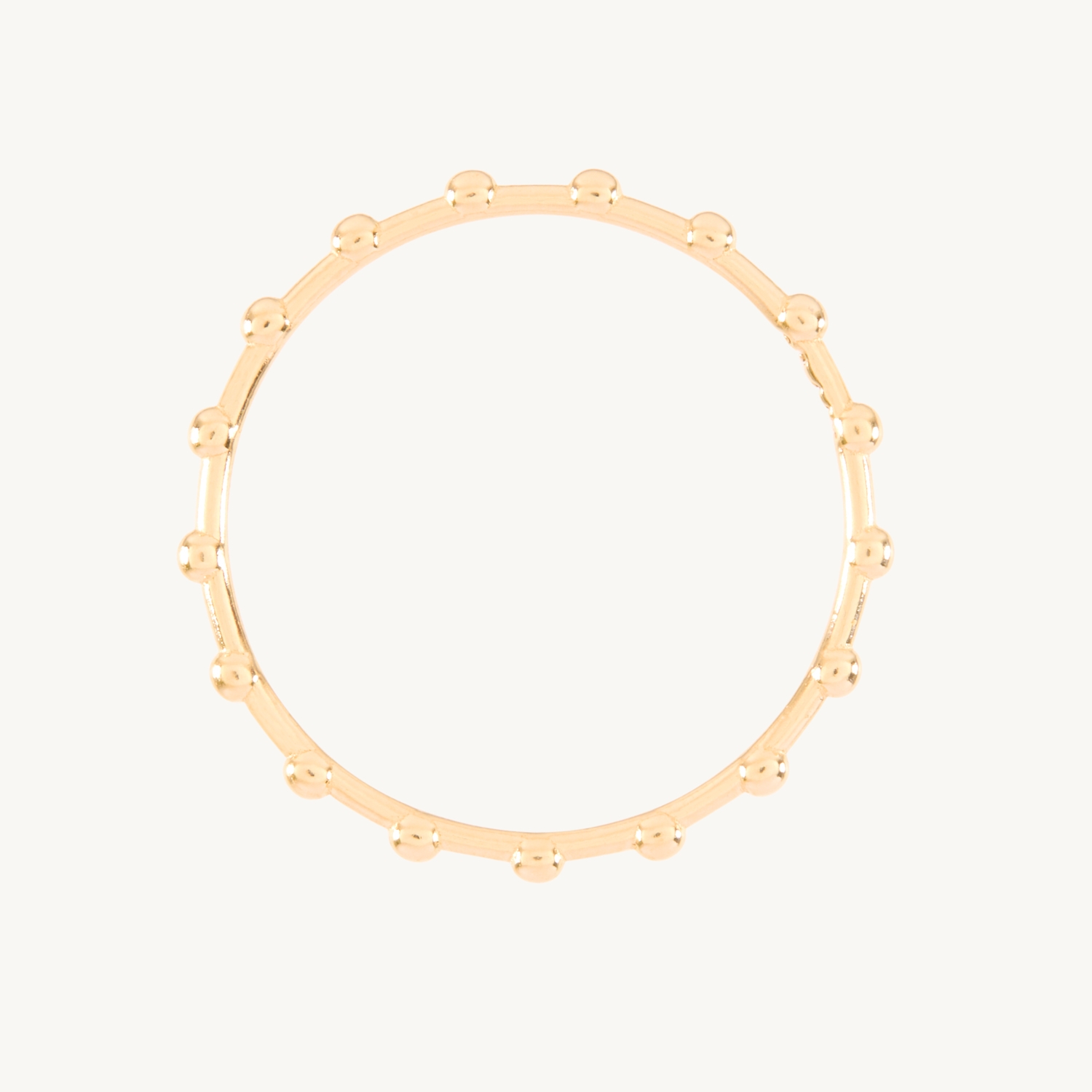 Poppy Seed Gold Ring - Image 15