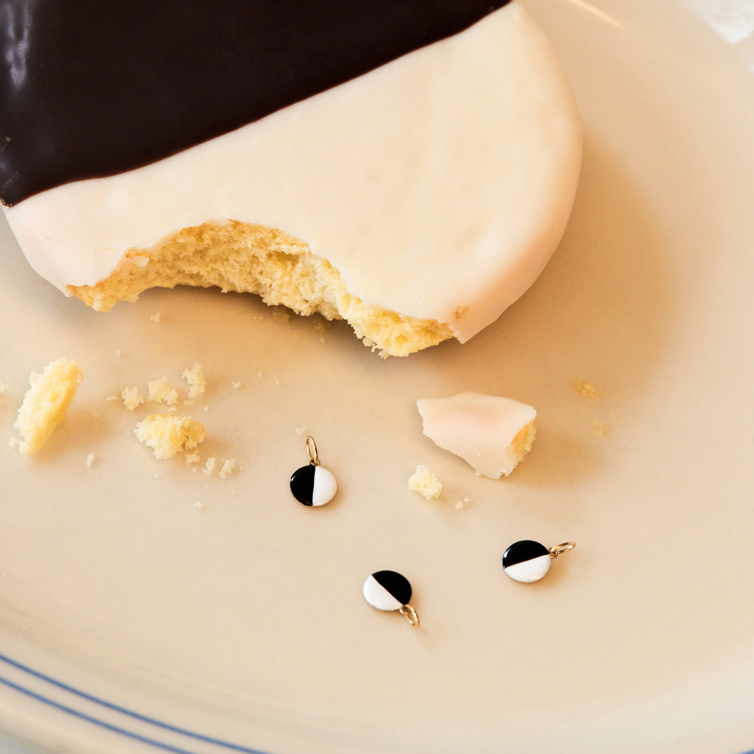 Black & White Cookie Charm - Image 8