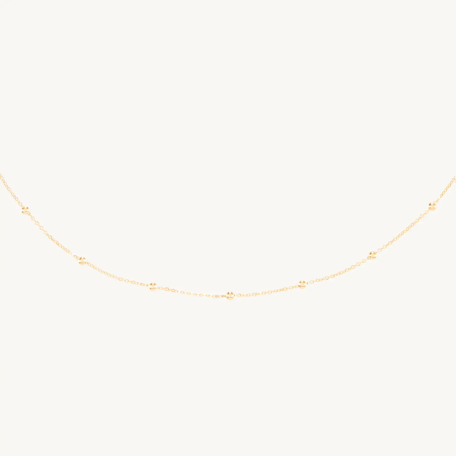 Little Orb Gold Collar