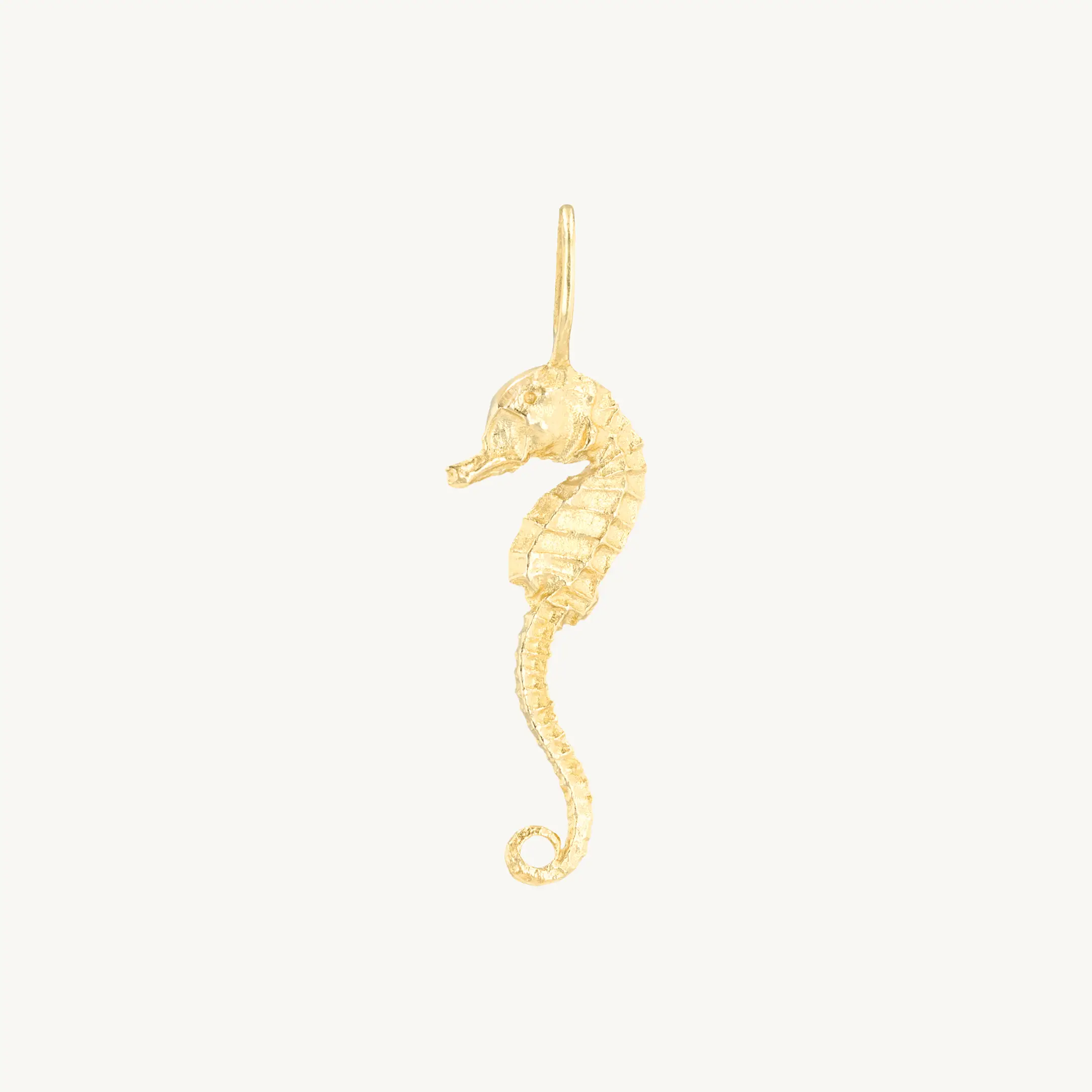 Little Seahorse Gold Charm