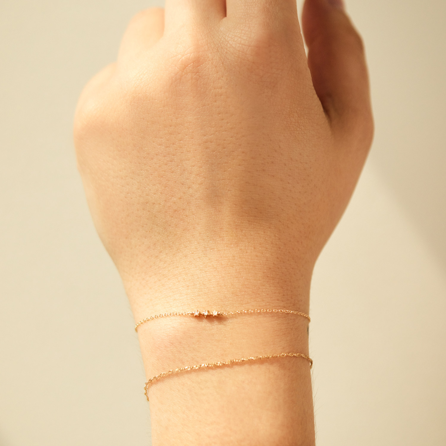 Gossamer & Diamond Bracelet Set - Image 3