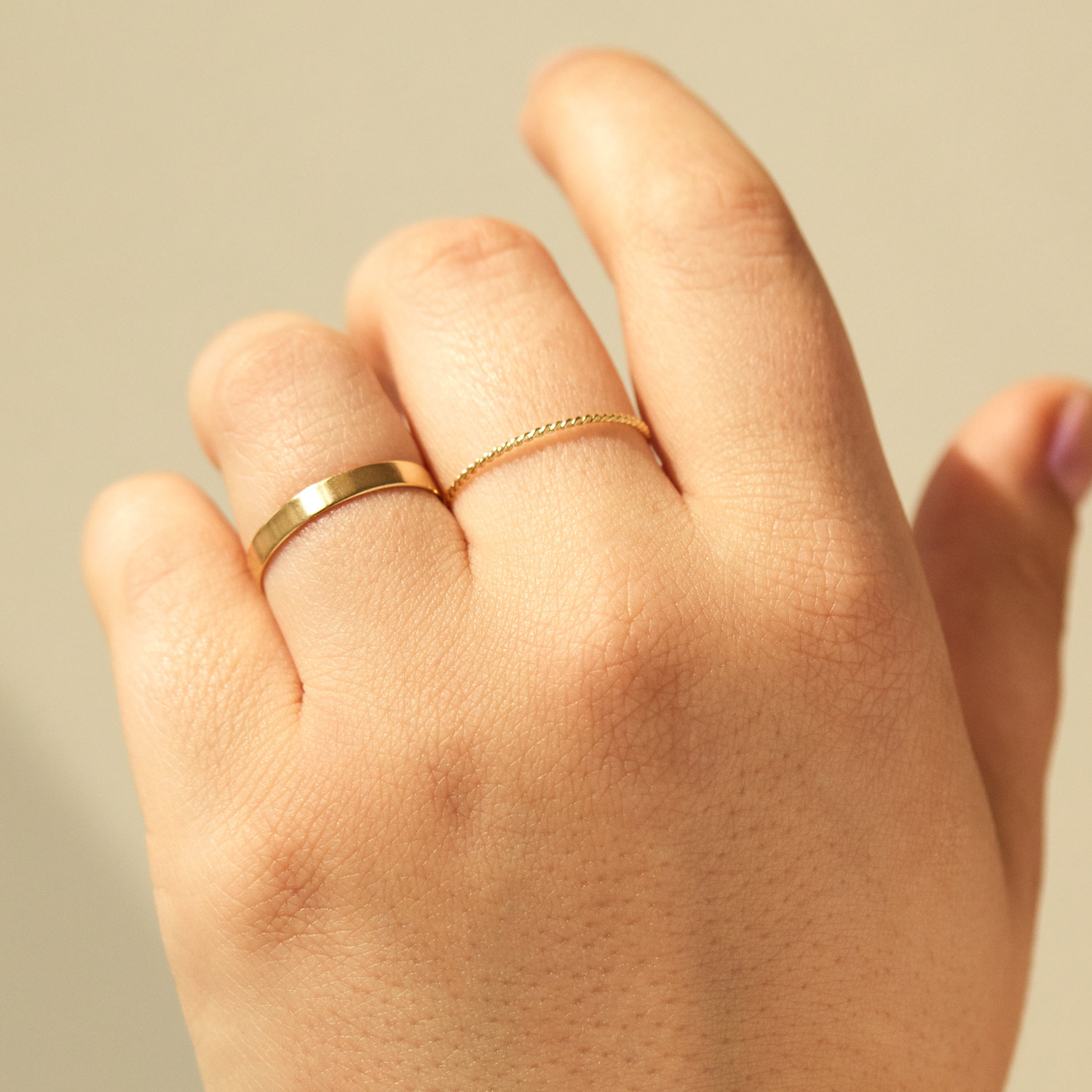 Bold with a Twist Ring Set - Image 3