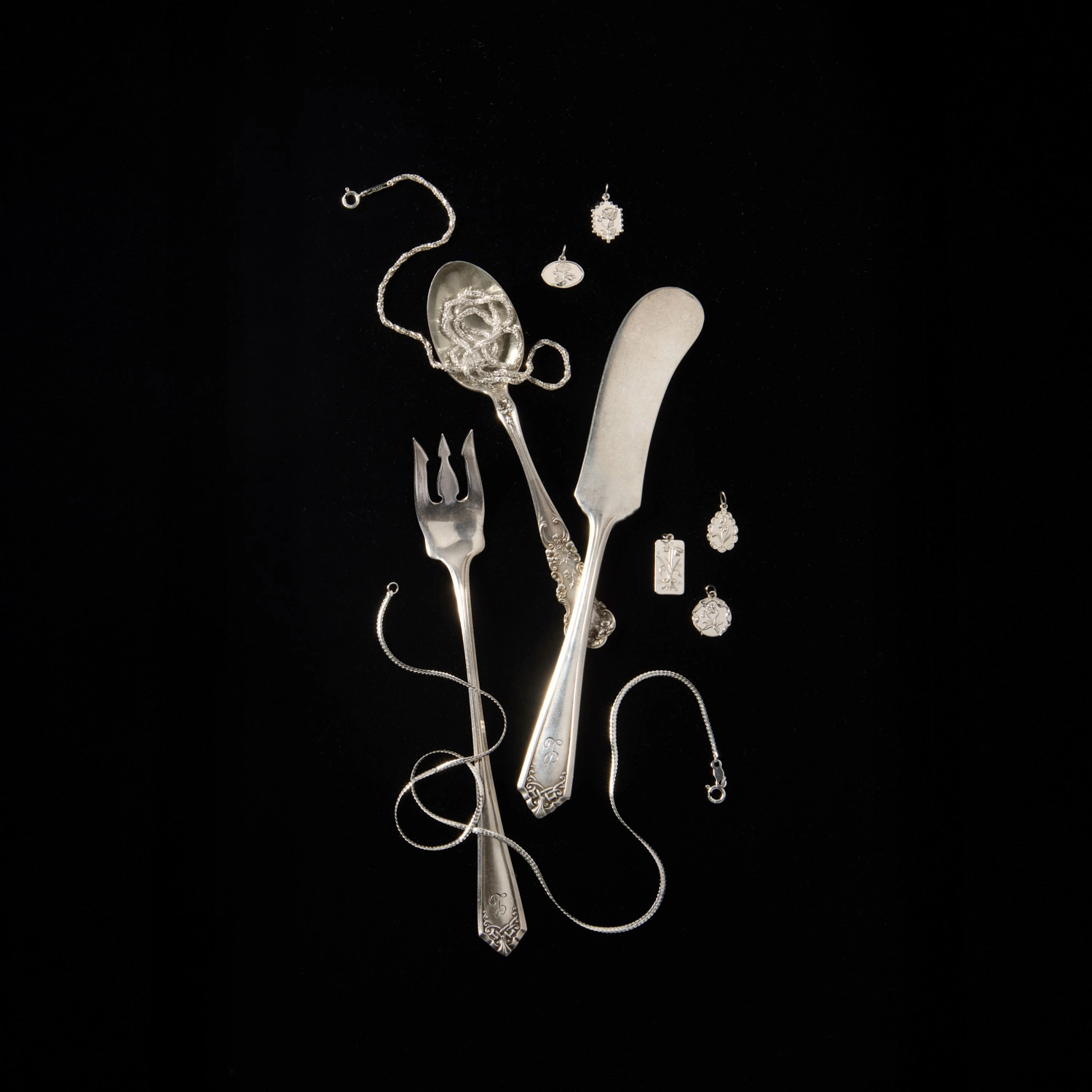 Lover's Collar, Silver - Image 10