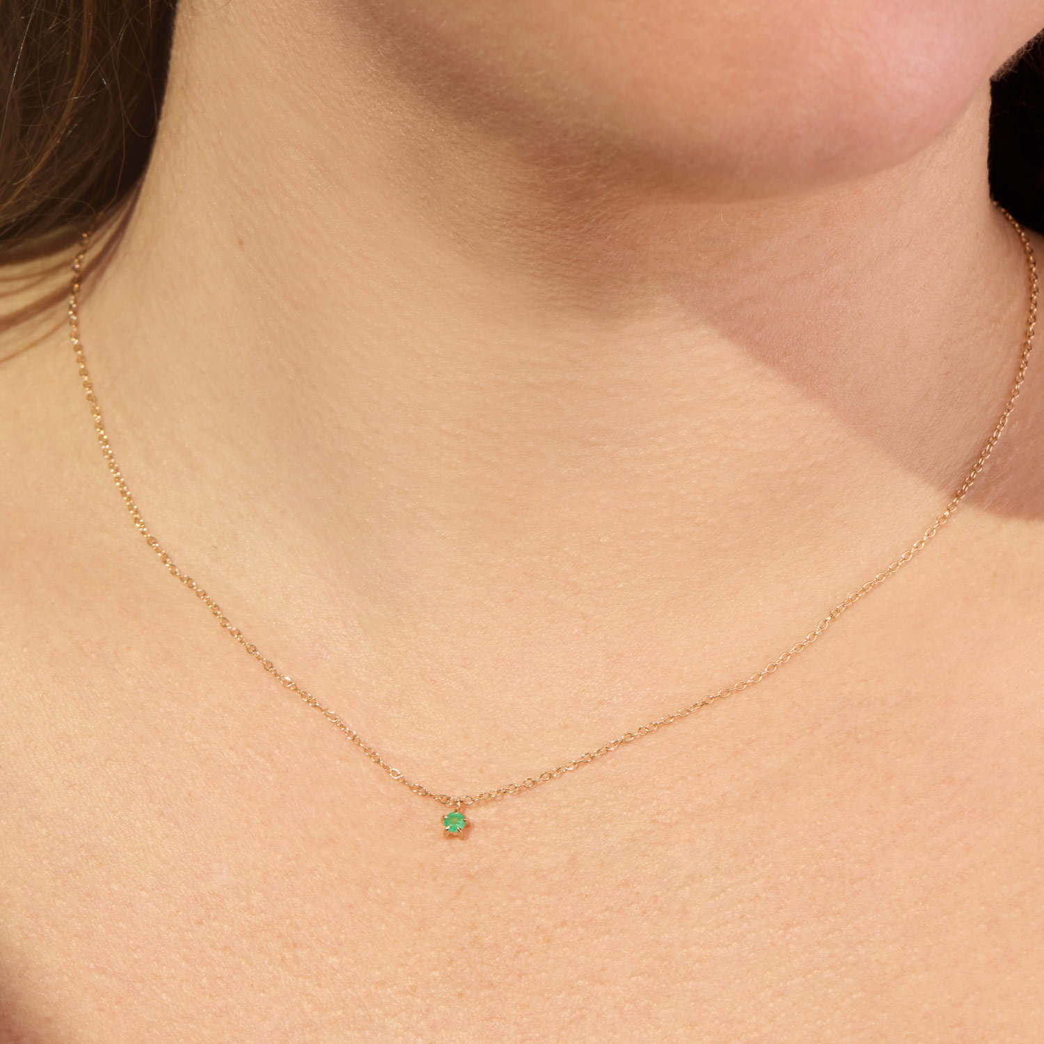 Little Star Birthstone Charm Necklace - Image 4