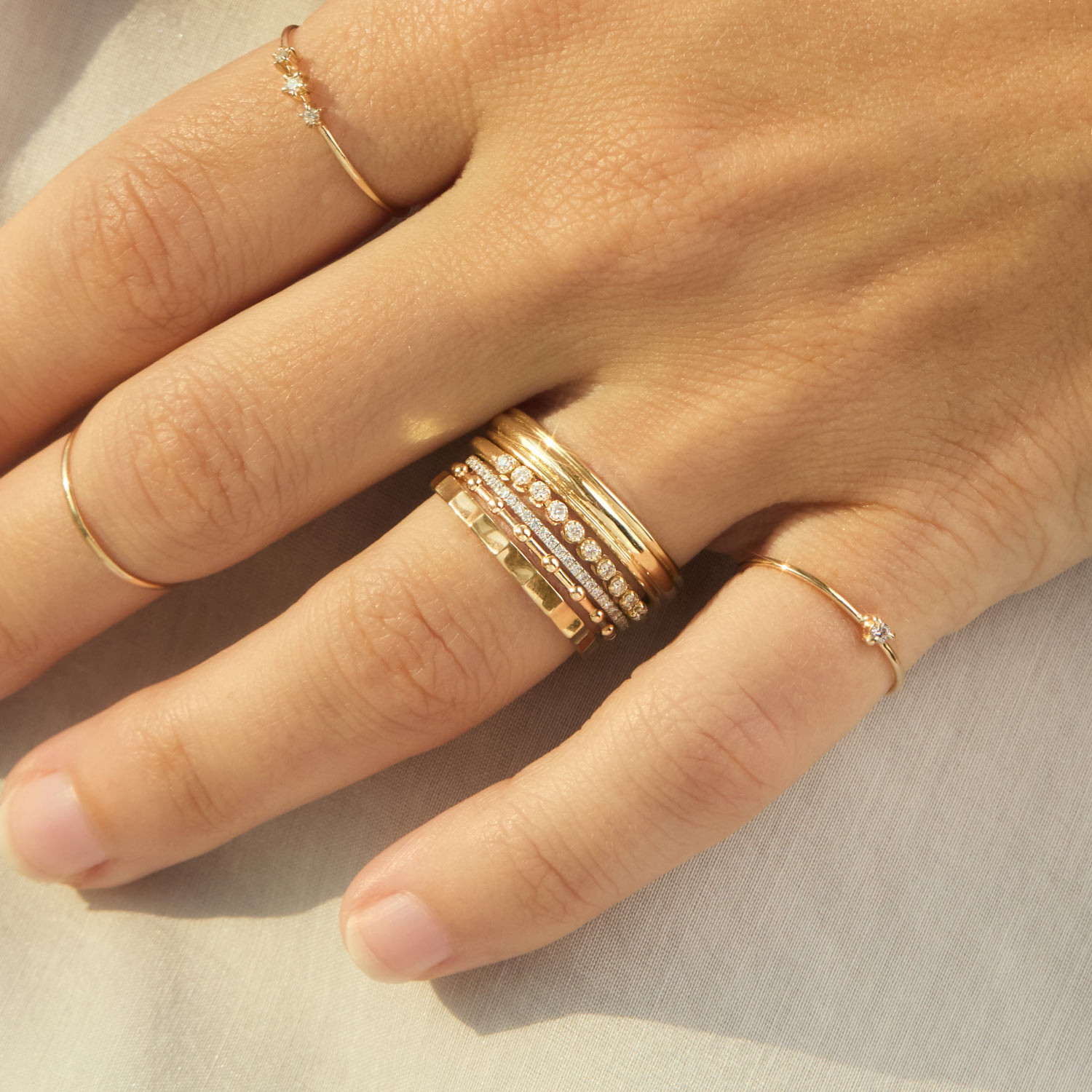 Raceway Gold Ring - Image 5
