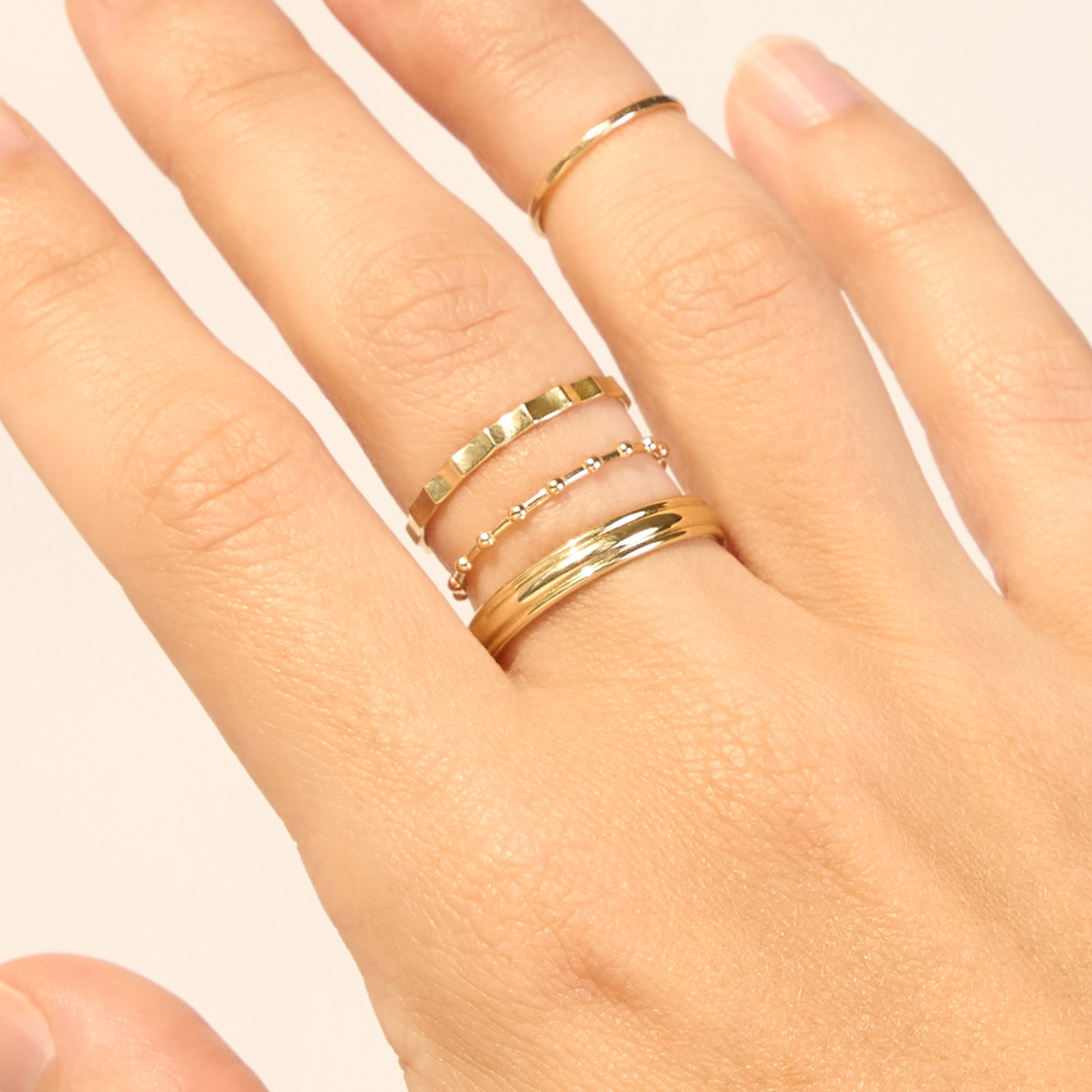 Fluted Gold Ring - Image 6