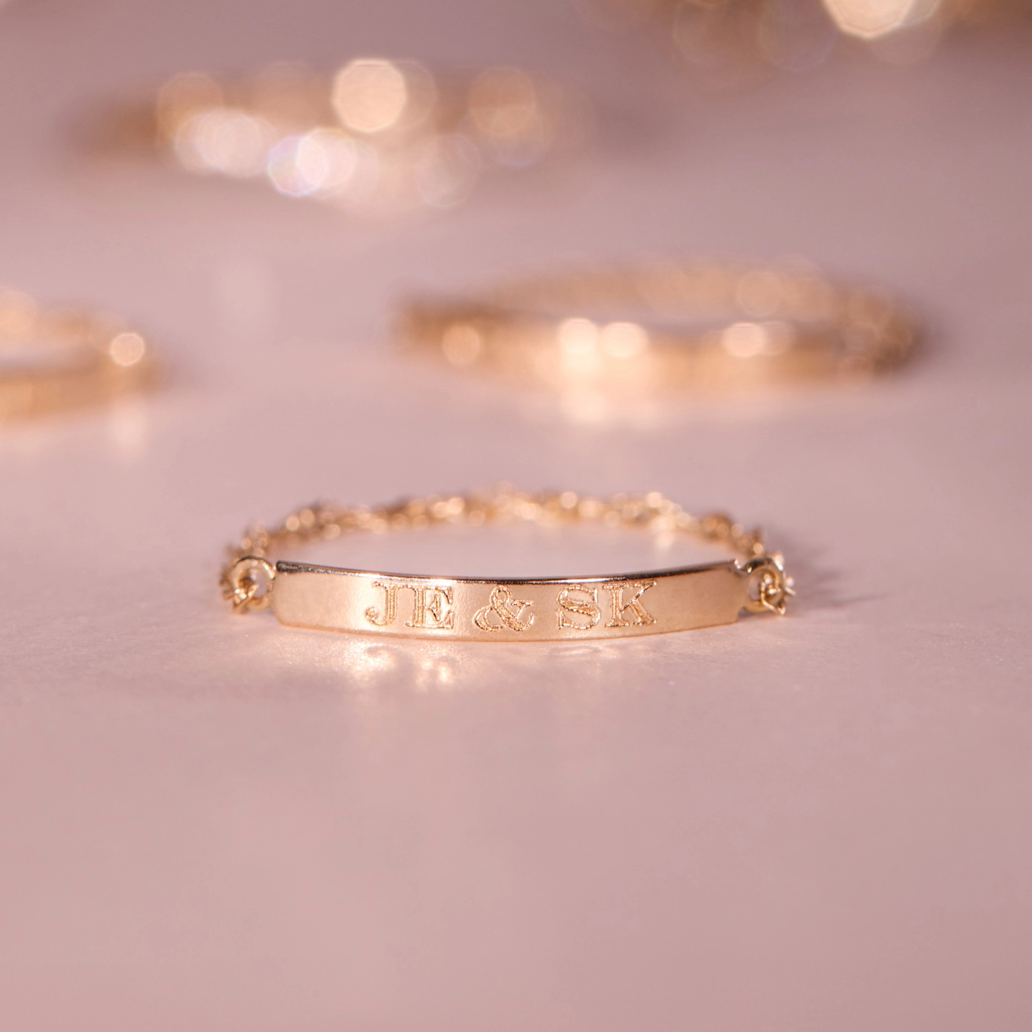 Sweet Nothing Gold Signet ID Ring - Image 11