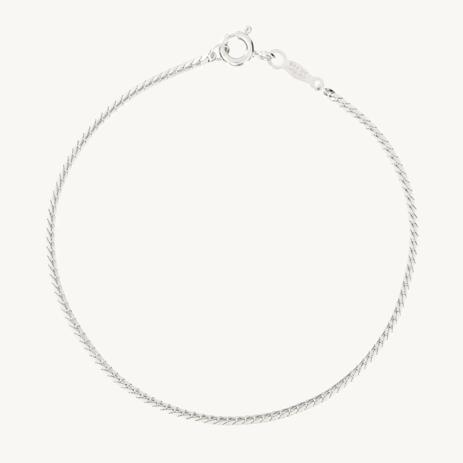 Swimming Pool Bracelet, Silver