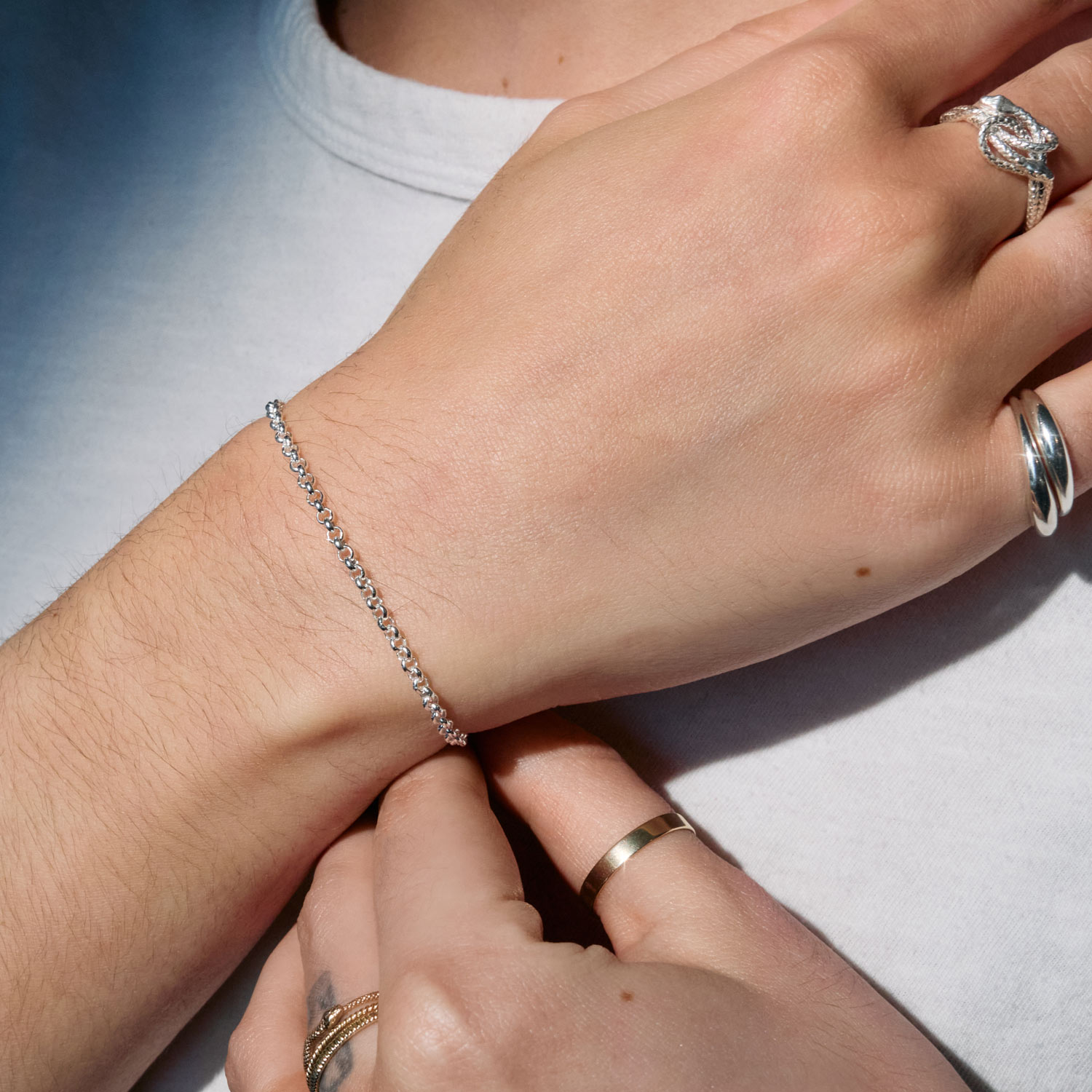 Alternative view of Loup Chain Bracelet