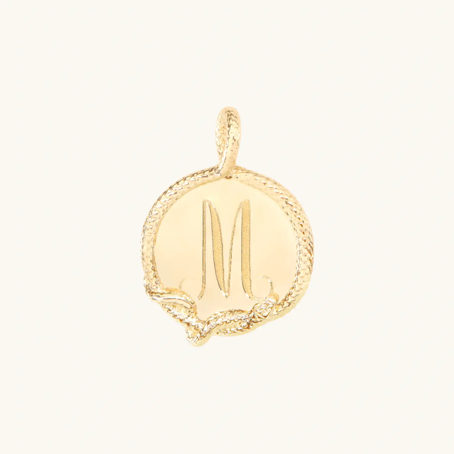 Sylvie Snake Gold Medallion