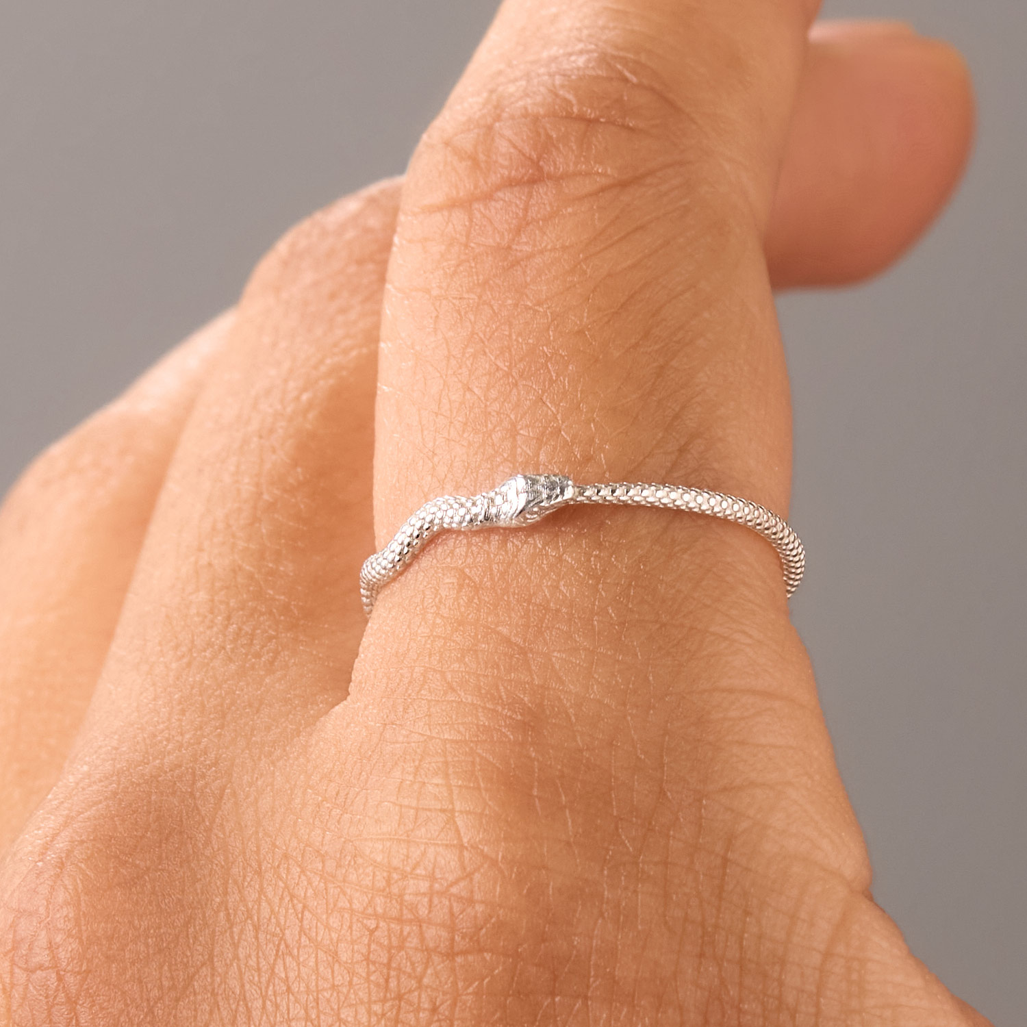 Grand Sylvie Silver Ring Set - Image 3