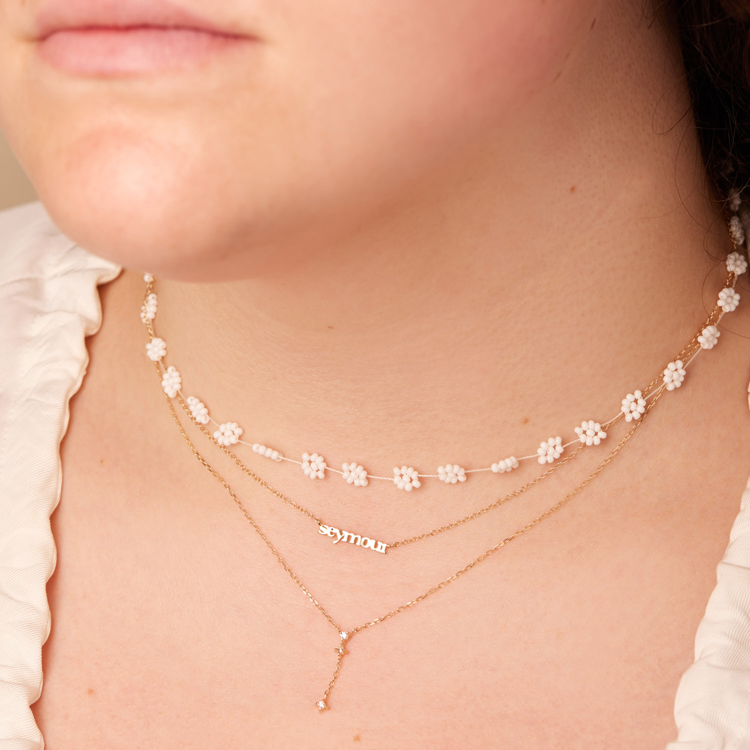 Tiniest Gold Name Necklace - Image 6